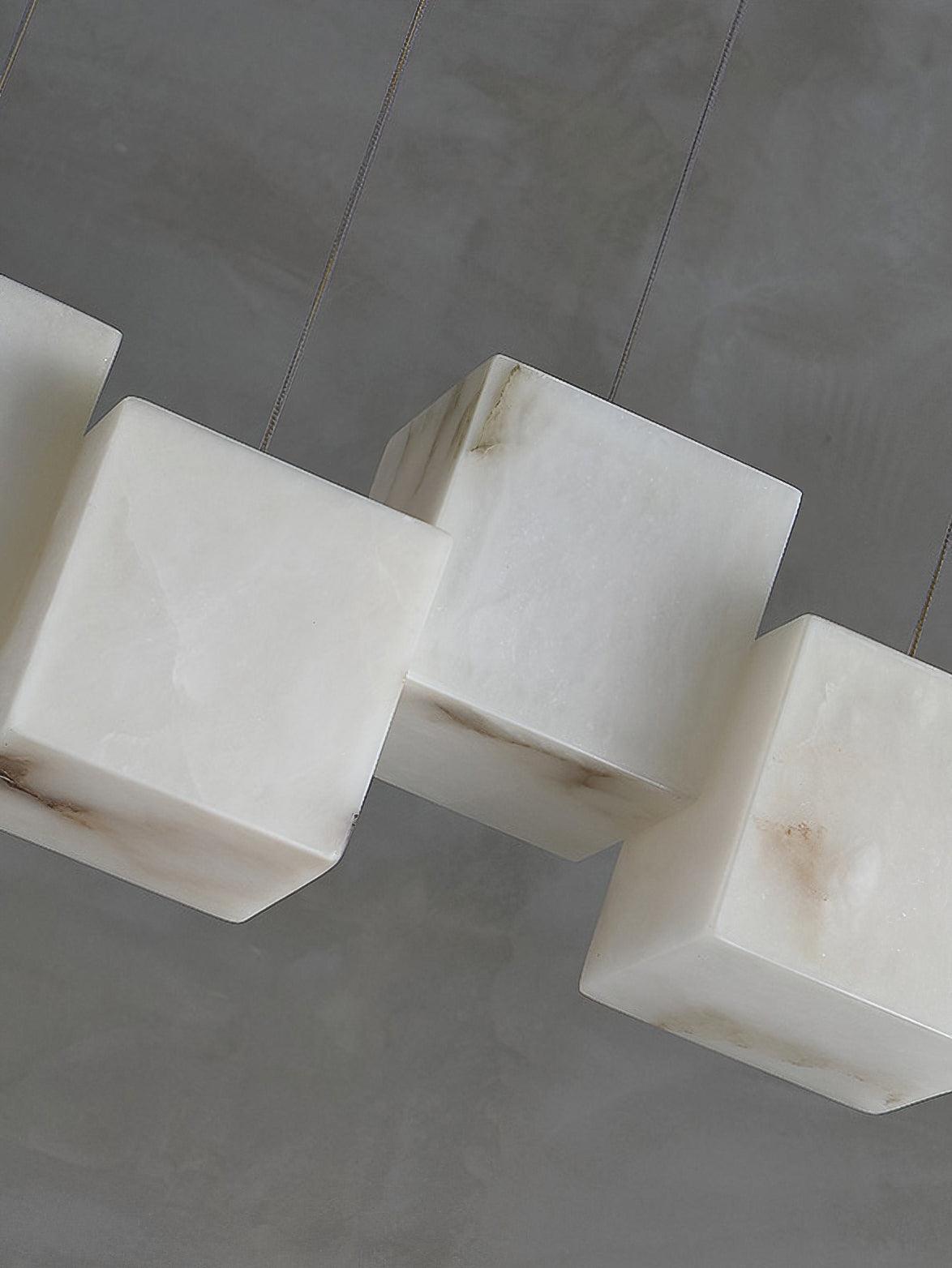 Eurraeel Alabaster Spiral Chandelier - Letslighting