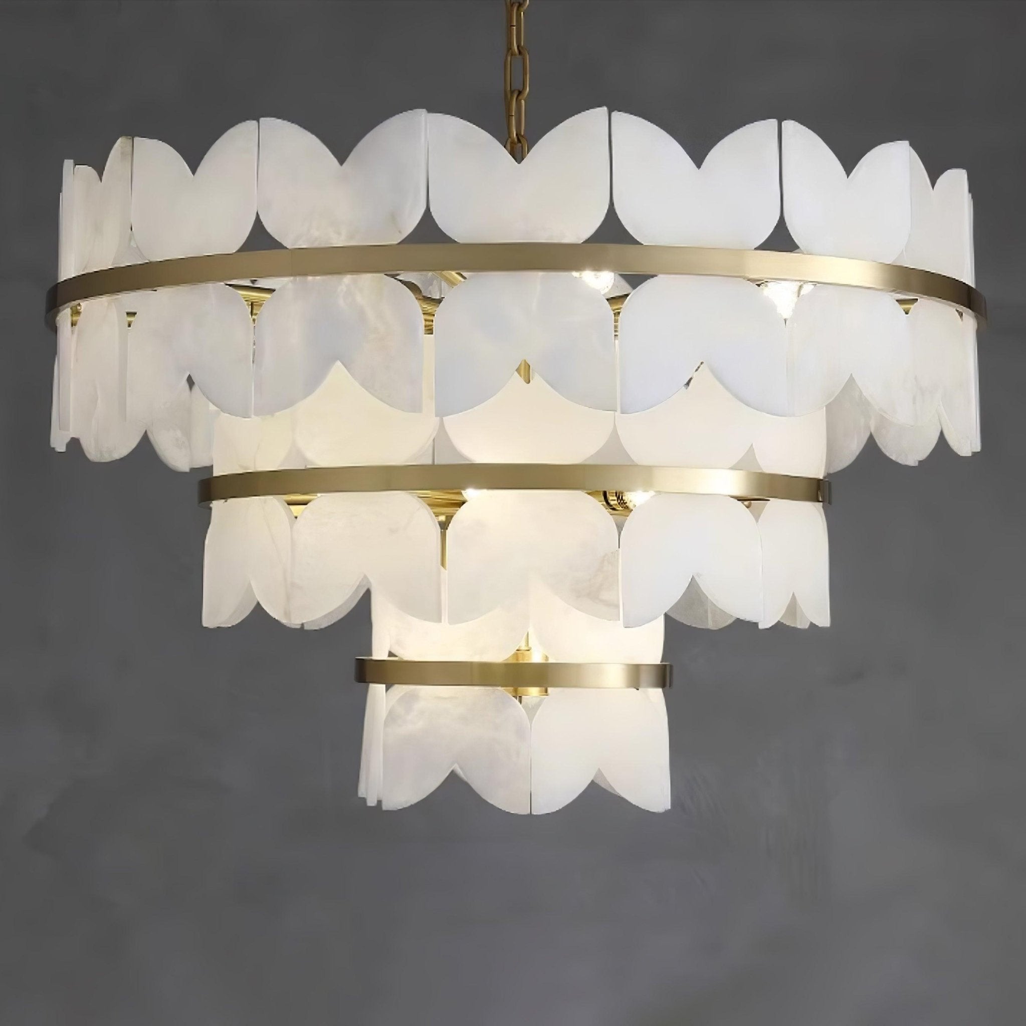 Seraphina Vintage Alabaster Chandelier - Letslighting