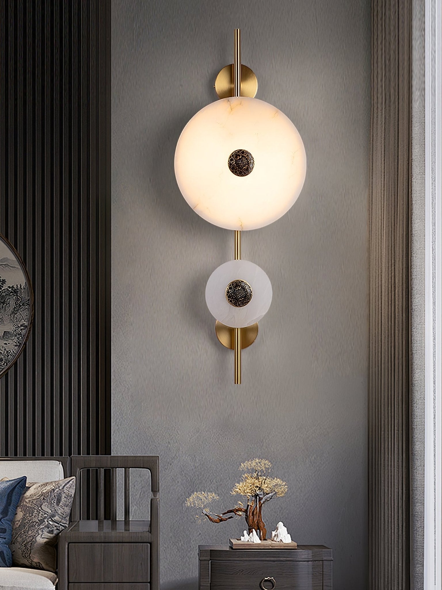 Evadne Alabaster Wall Lamp - Letslighting