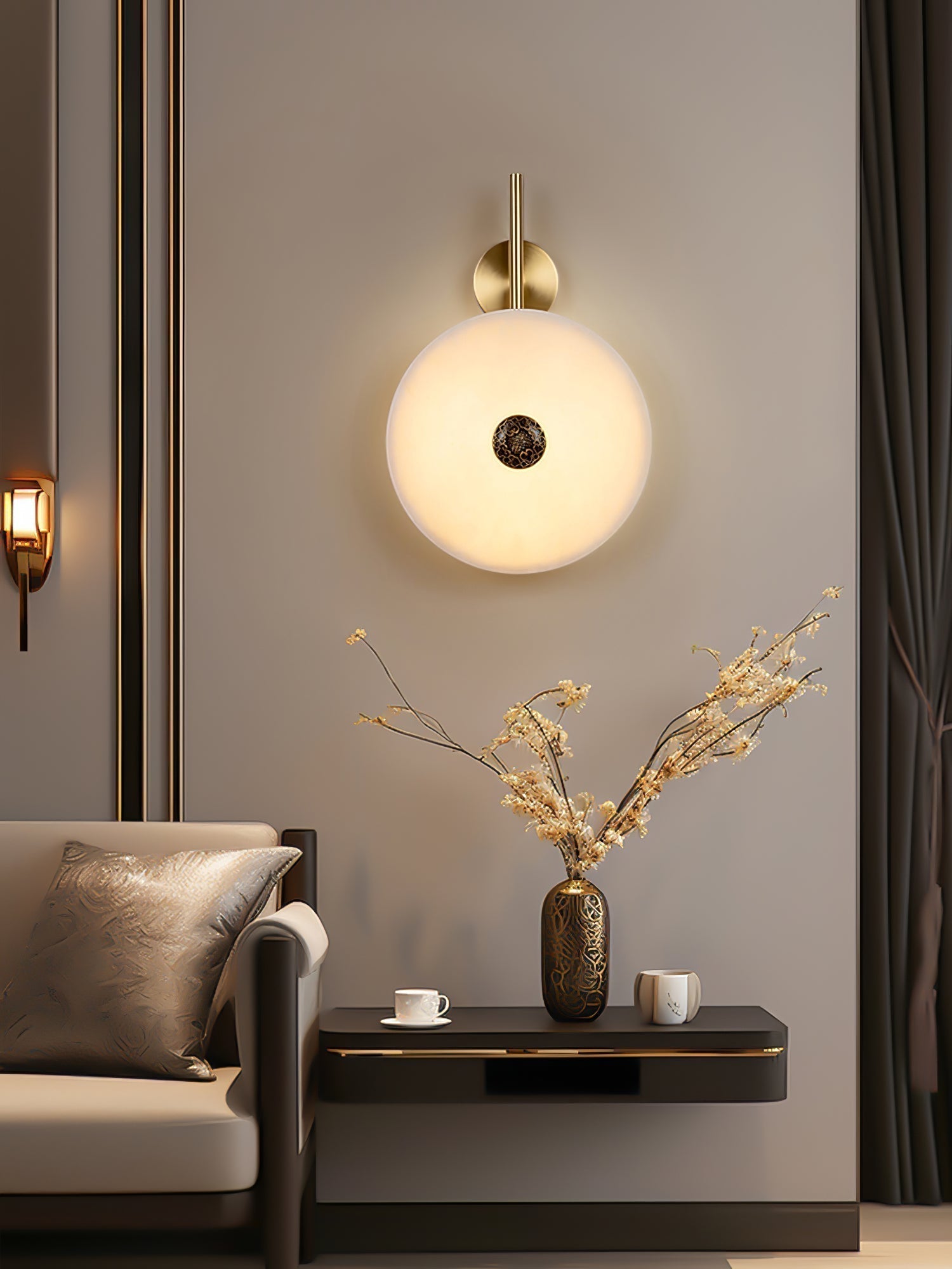 Evadne Alabaster Wall Lamp - Letslighting