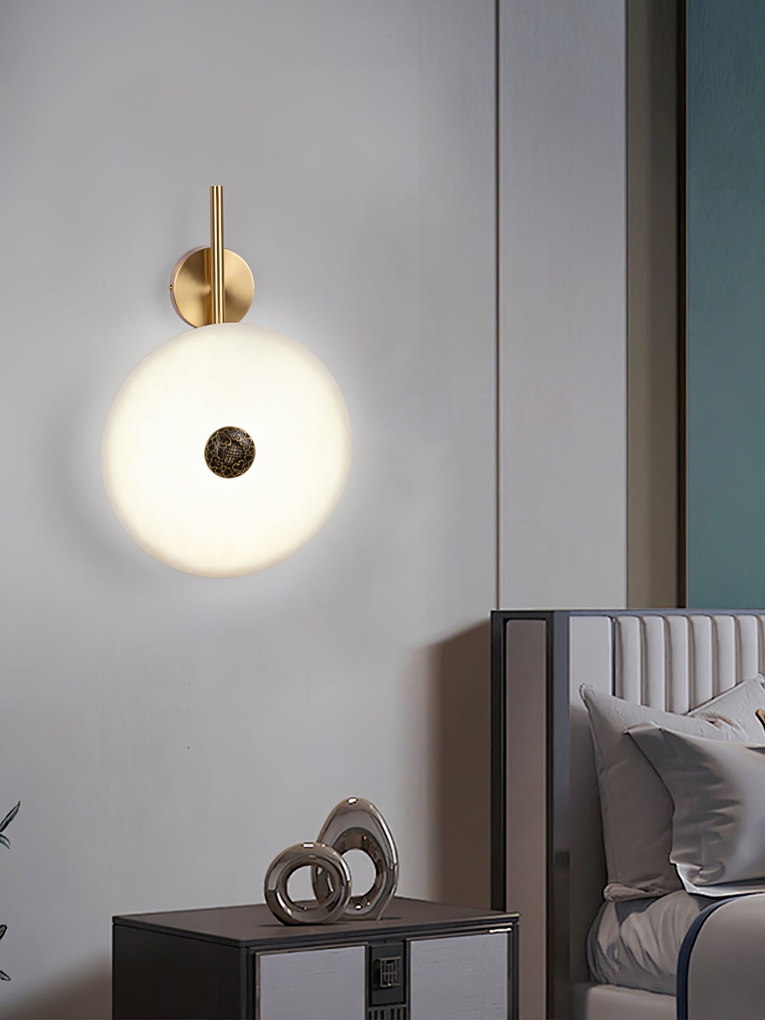 Evadne Alabaster Wall Lamp - Letslighting