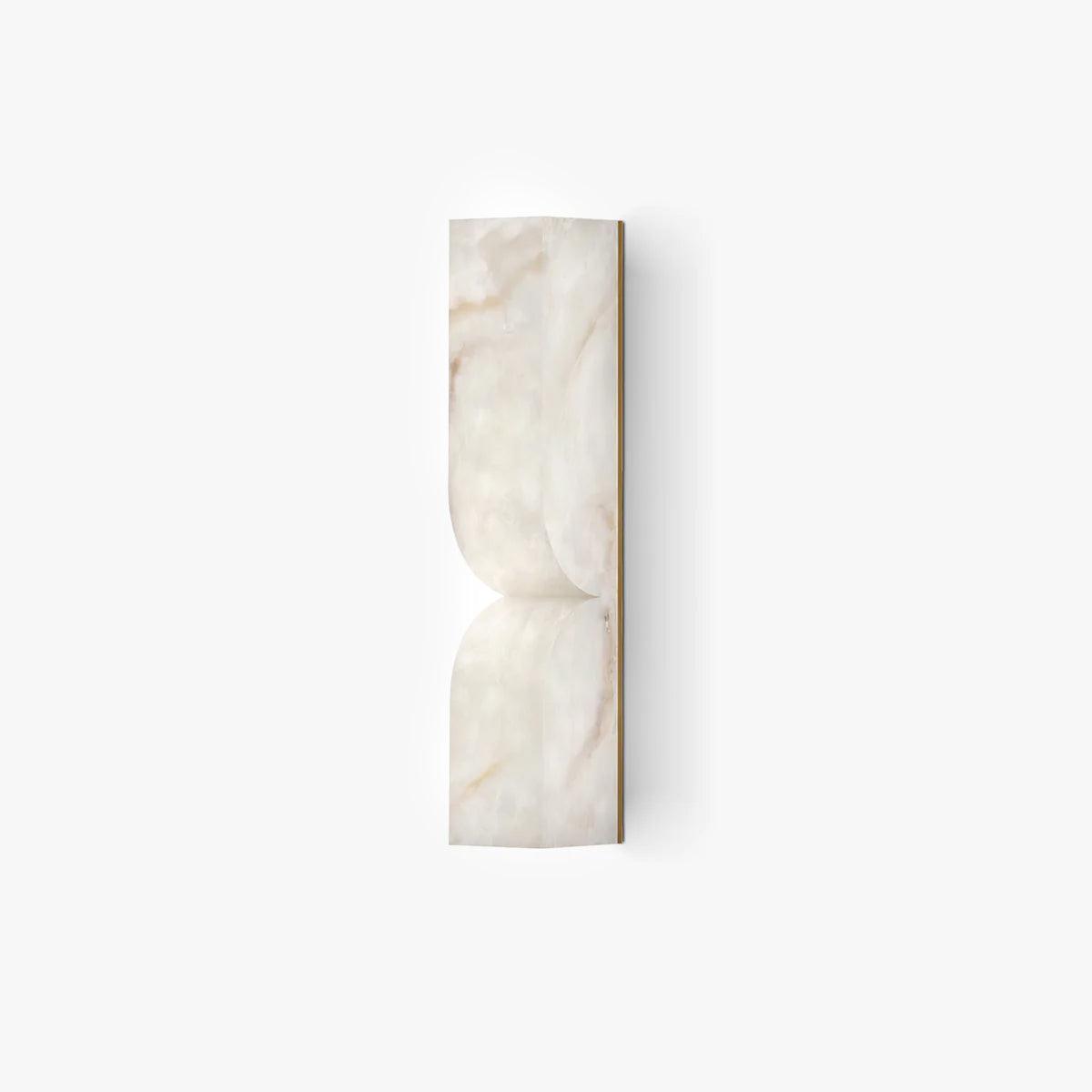 Lunaris Alabaster Rectangular Wall Lamp - Letslighting