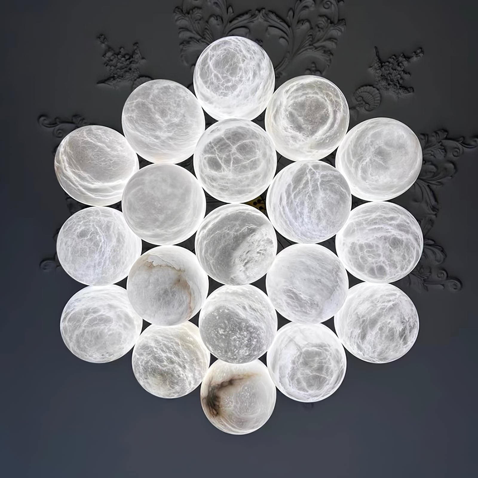 Zovenila Alabaster Chandelier - Letslighting