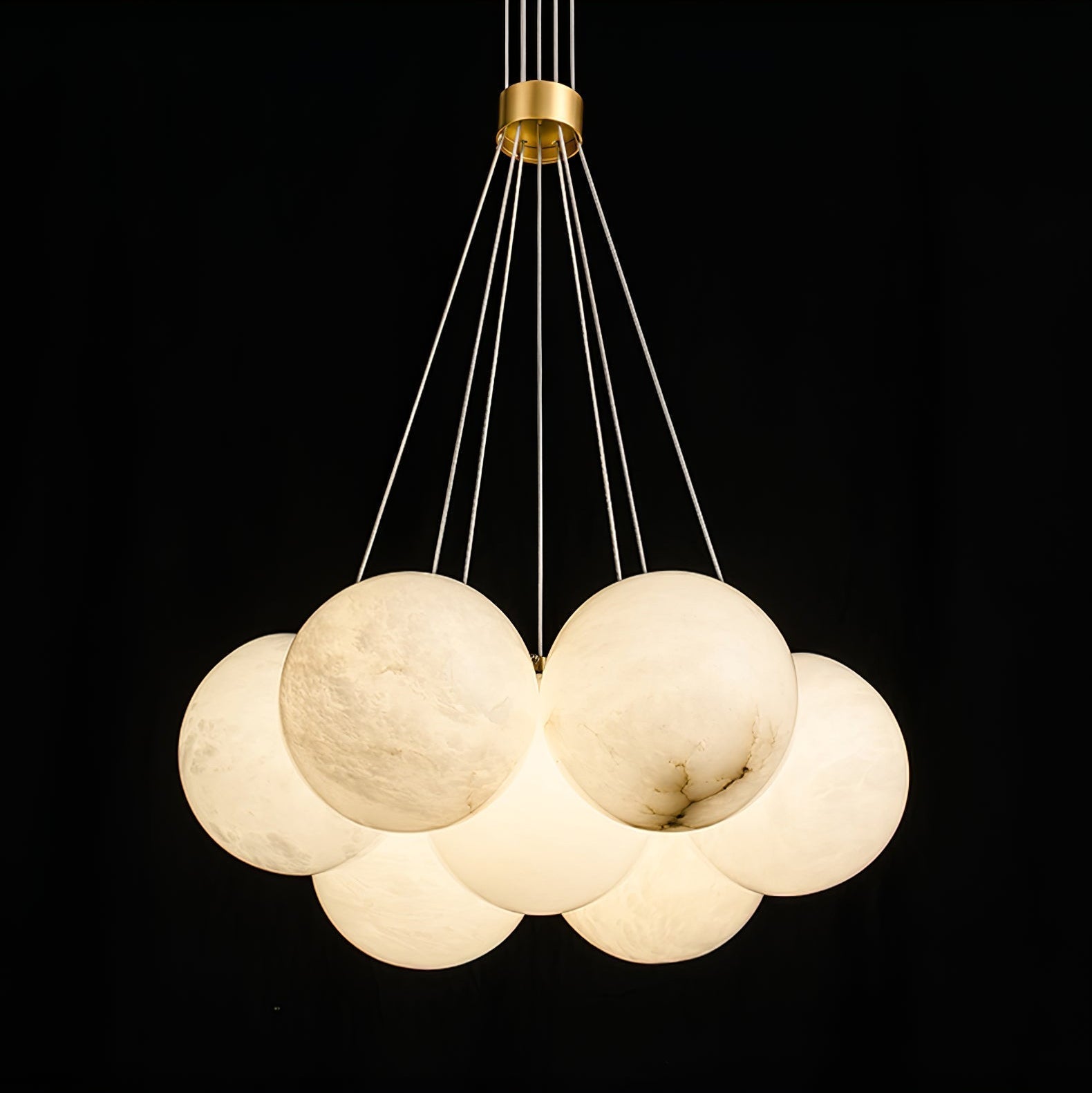 Zovenila Alabaster Chandelier - Letslighting