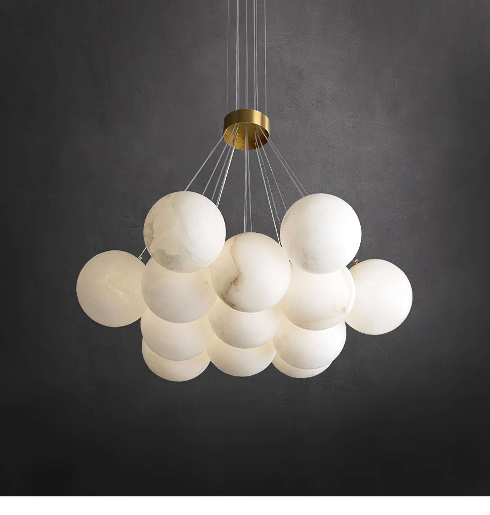 Zovenila Alabaster Chandelier - Letslighting