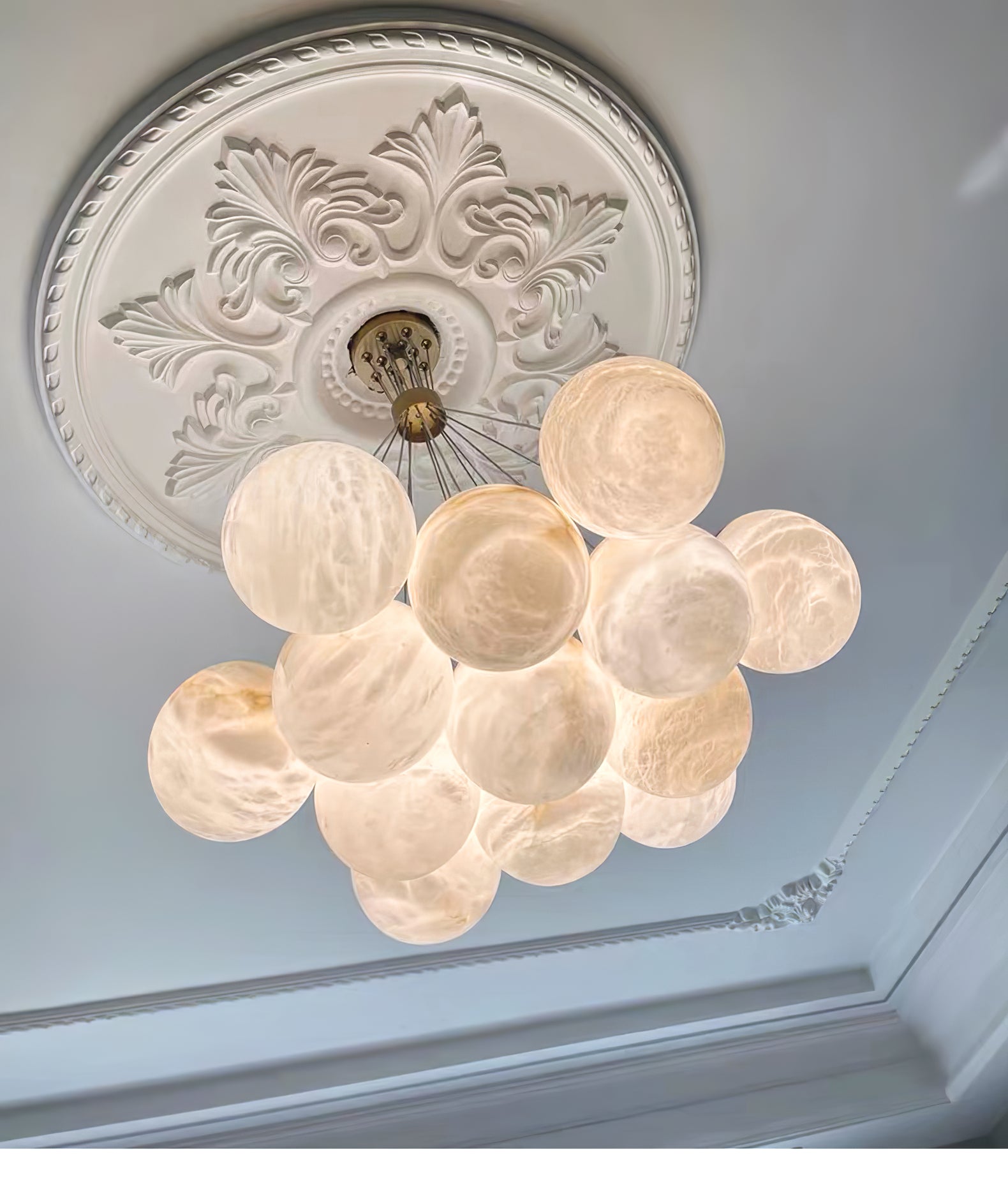 Zovenila Alabaster Chandelier - Letslighting