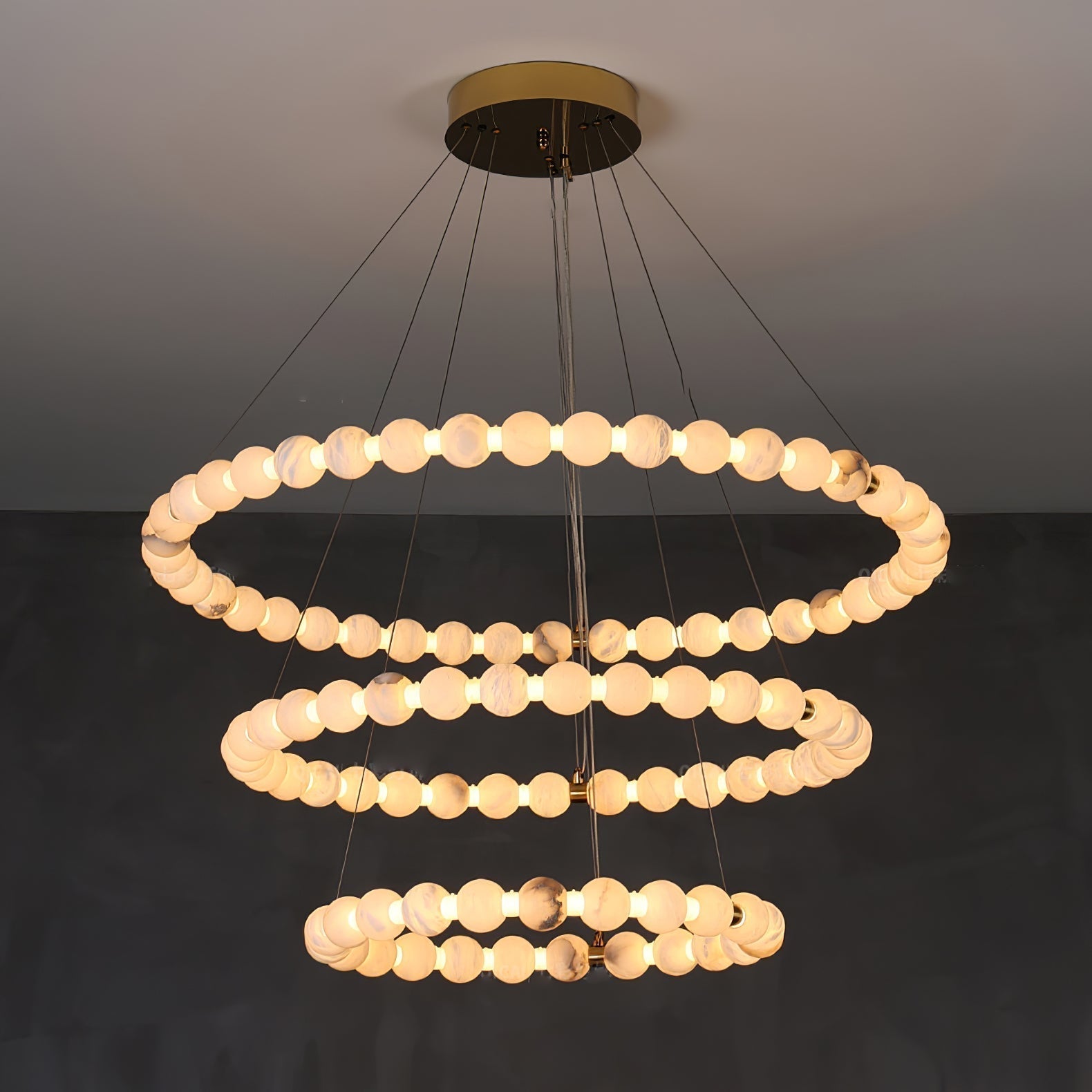 Orion Modern Alabaster Pendant Light - Letslighting