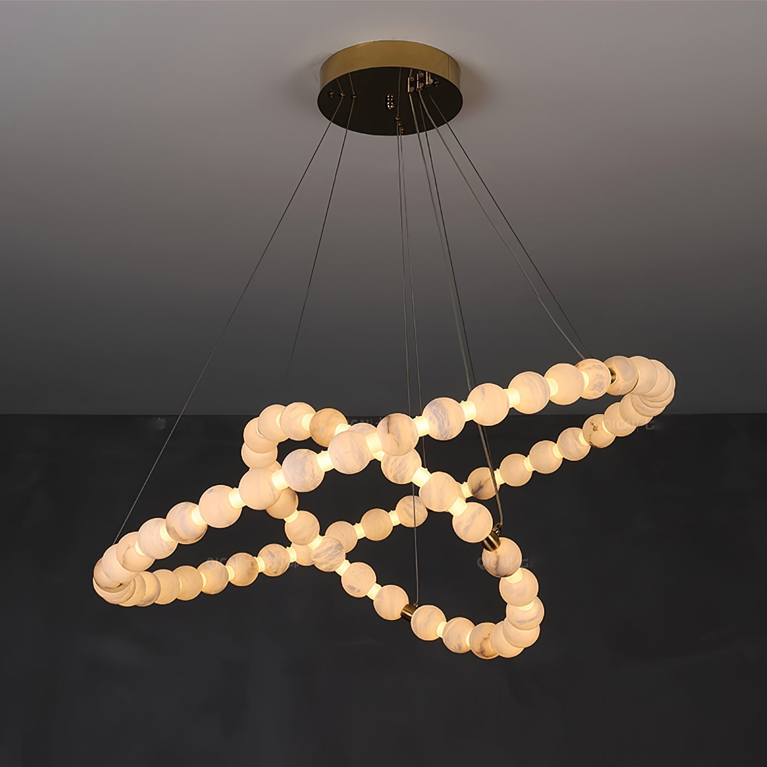 Orion Modern Alabaster Pendant Light - Letslighting