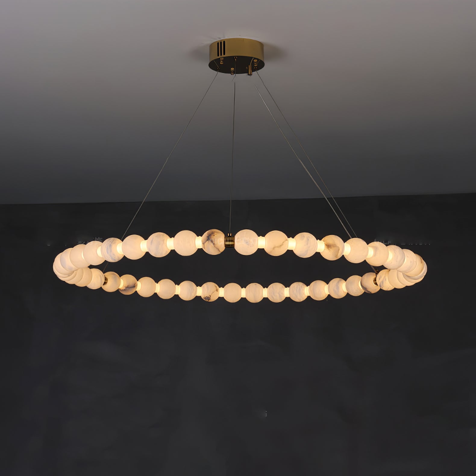 Orion Modern Alabaster Pendant Light - Letslighting