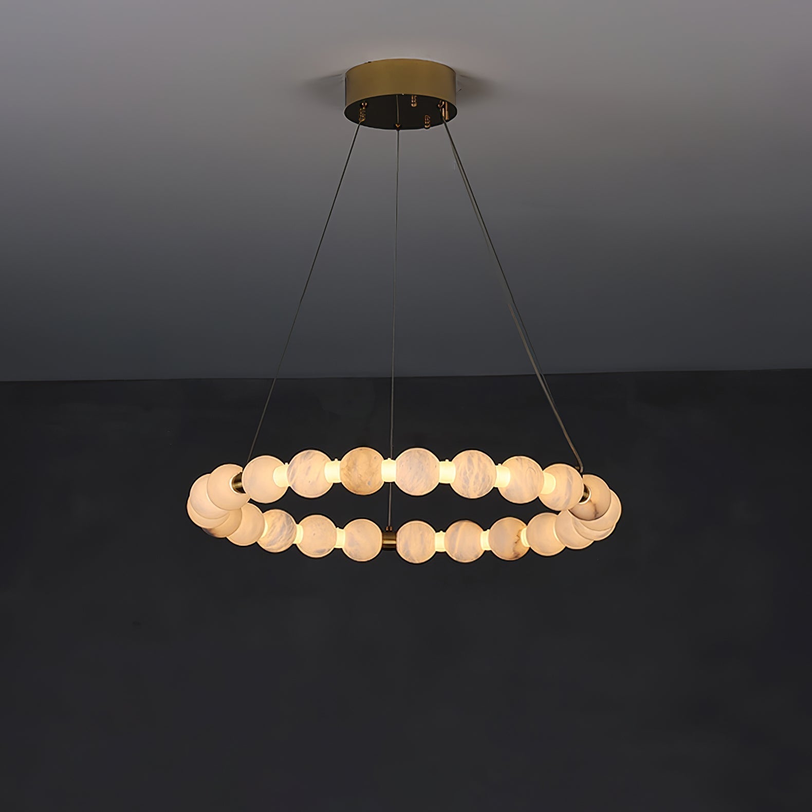 Orion Modern Alabaster Pendant Light - Letslighting