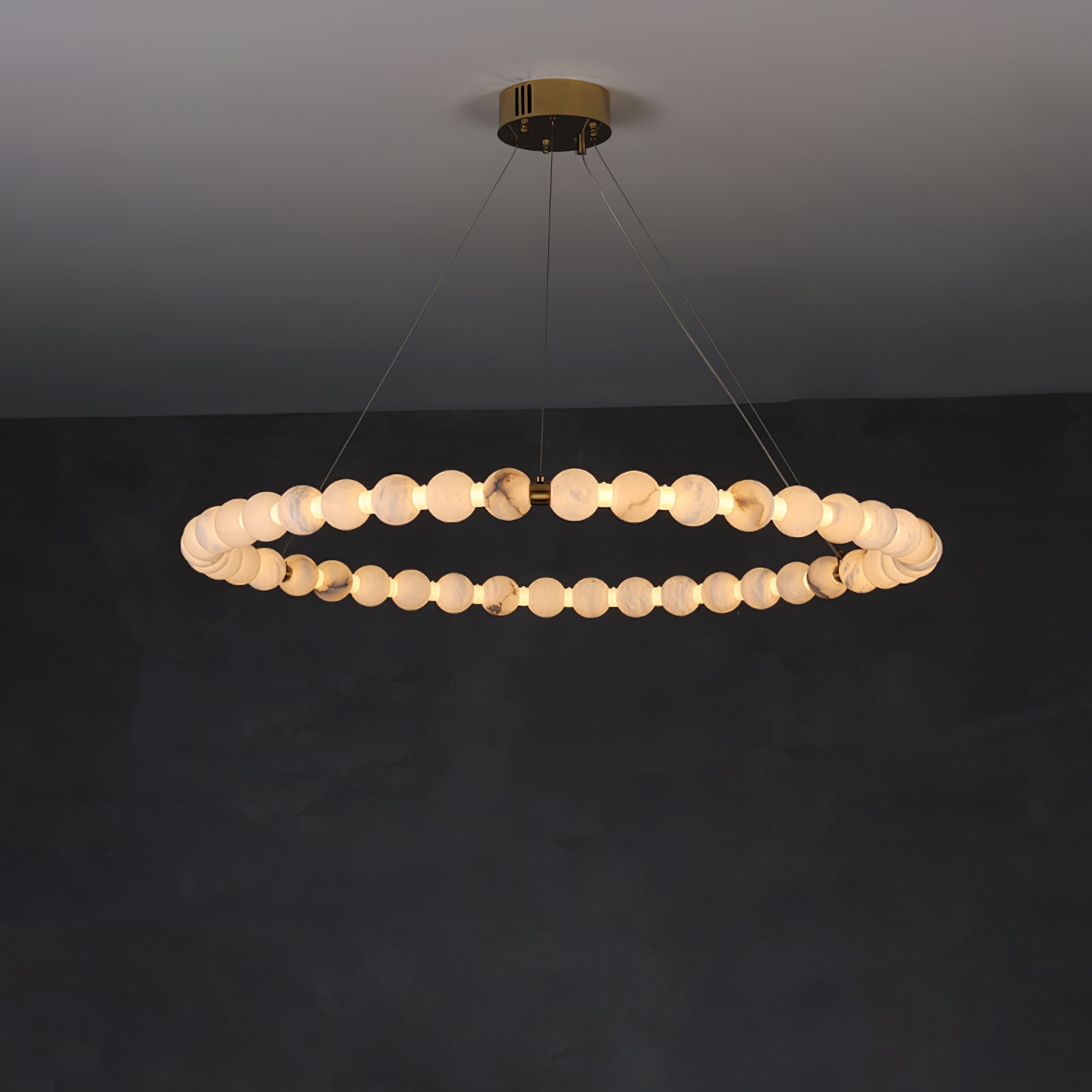 Orion Modern Alabaster Pendant Light - Letslighting