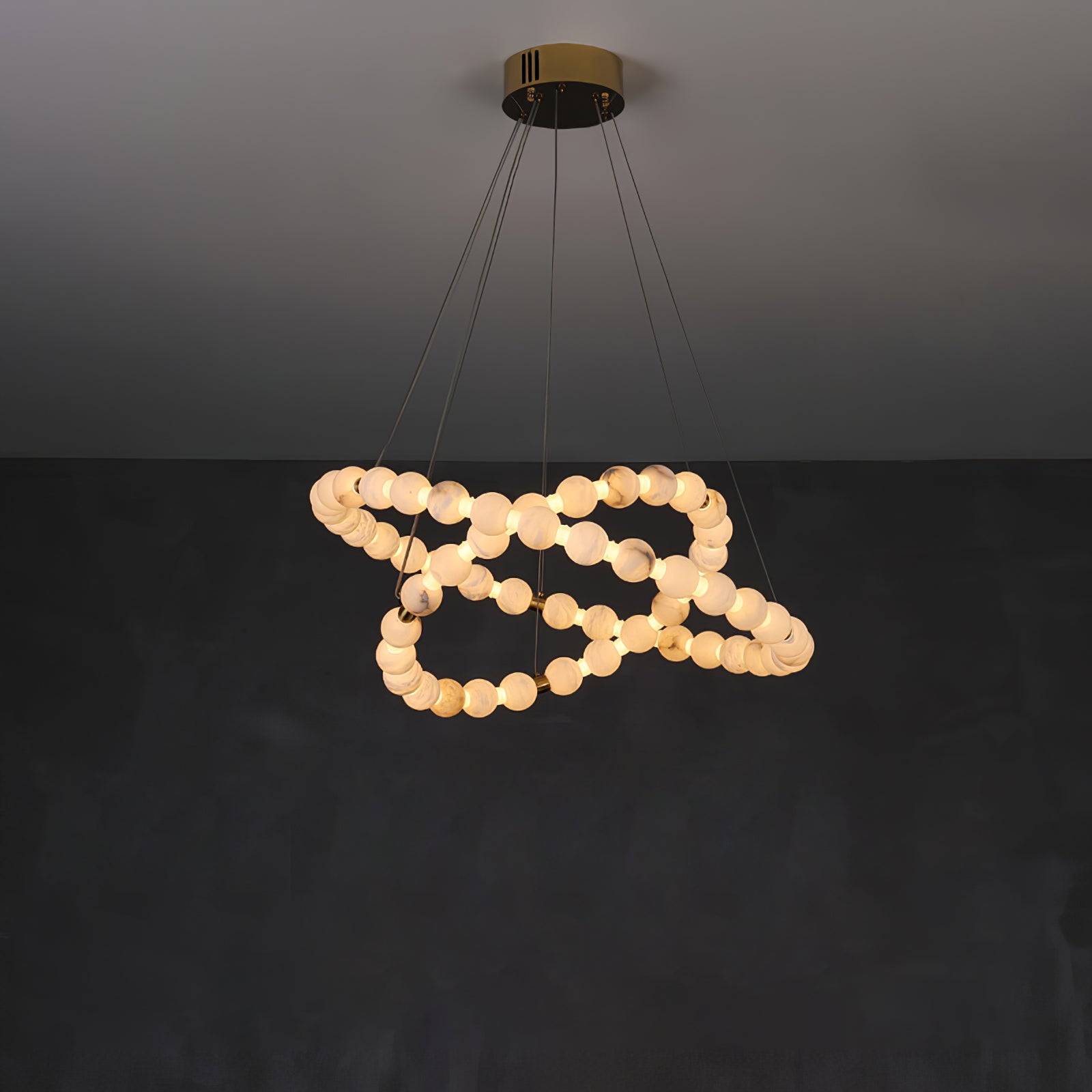 Orion Modern Alabaster Pendant Light - Letslighting