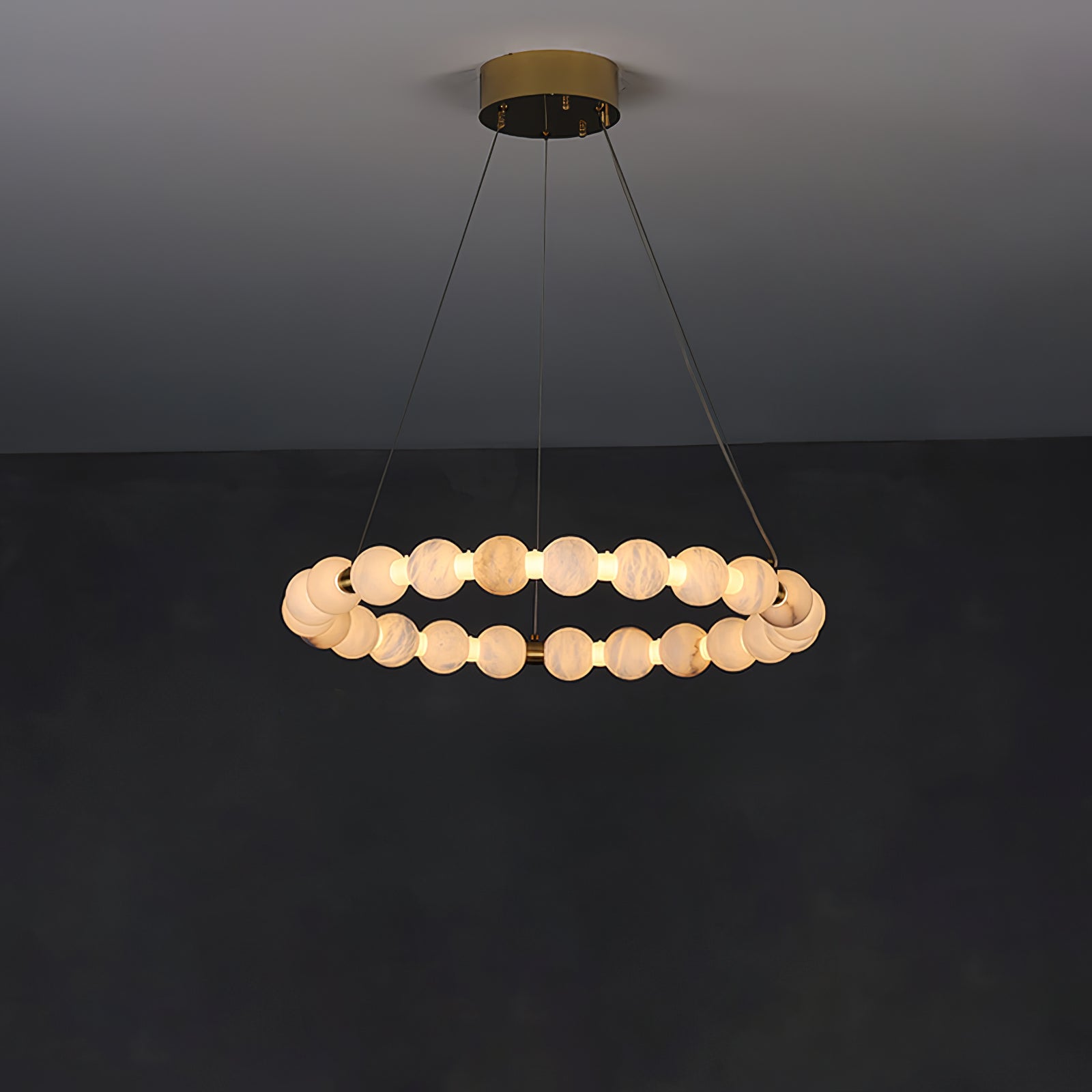 Orion Modern Alabaster Pendant Light - Letslighting