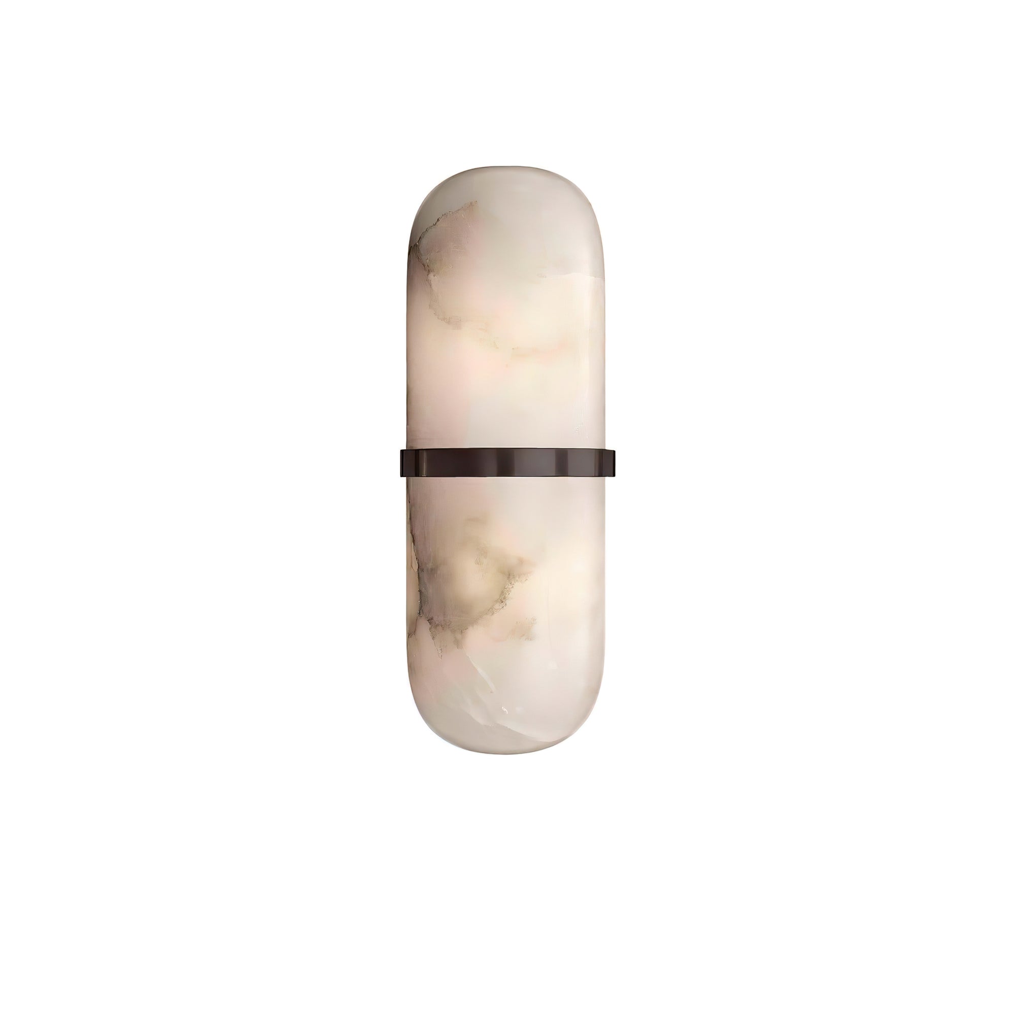 Ostruvyd Luxury Pill Alabaster Wall Lamp - Lamp Copper