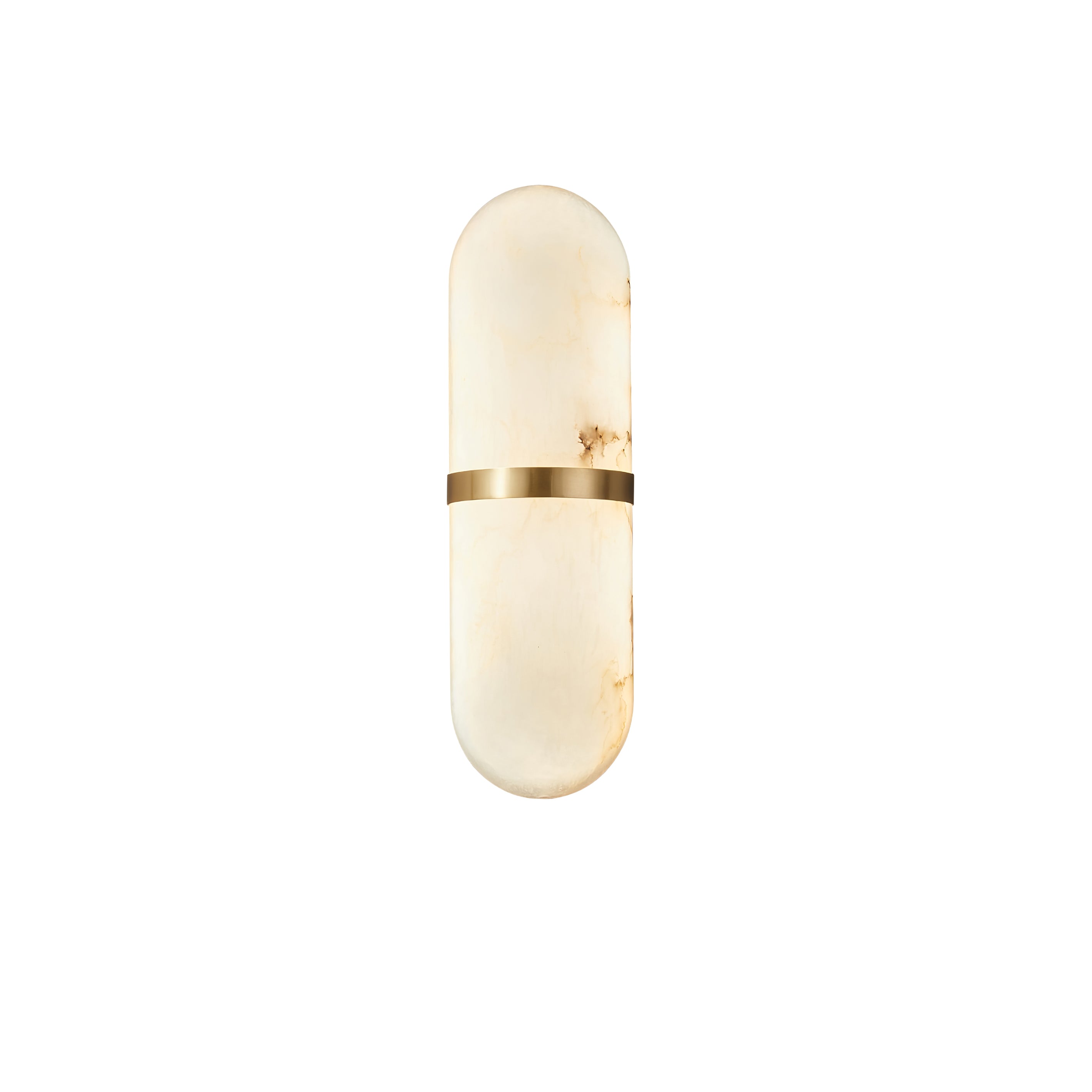 Ostruvyd Luxury Pill Alabaster Wall Lamp - Lamp Copper