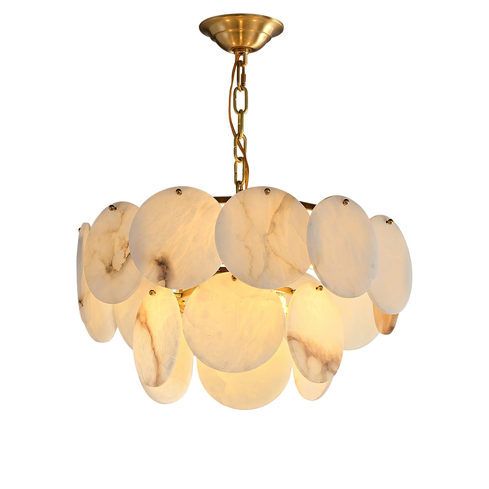 Ulorir Alabaster Chandelier - Letslighting