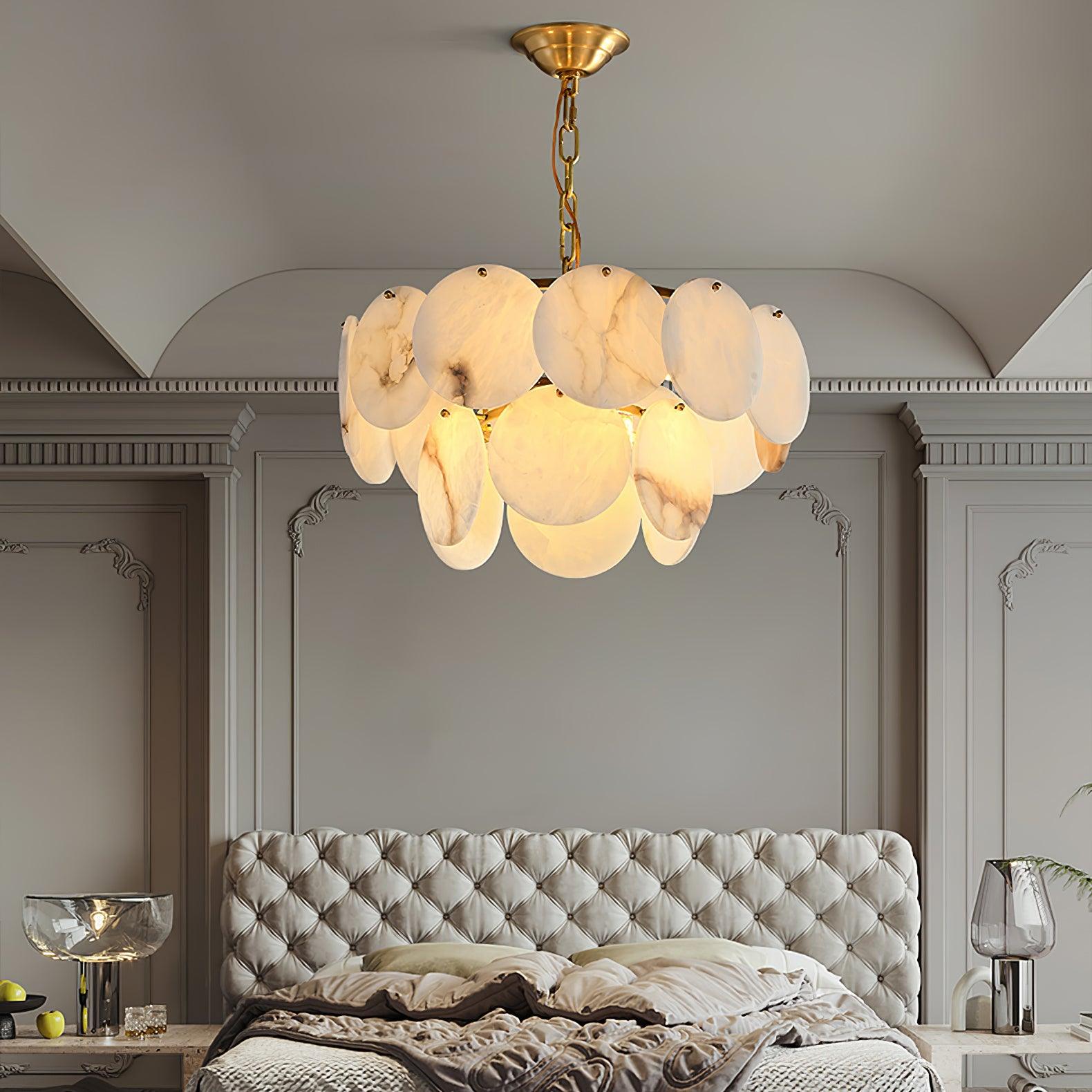 Ulorir Alabaster Chandelier - Letslighting