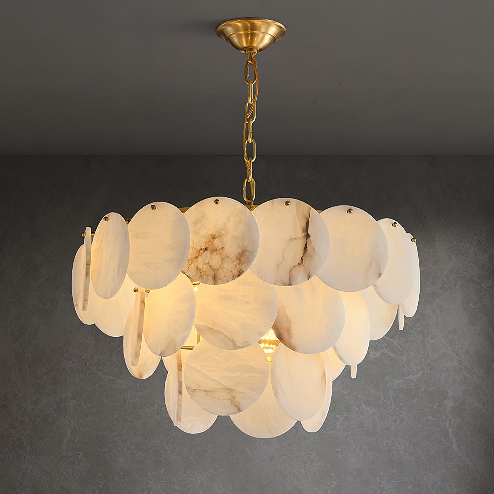 Ulorir Alabaster Chandelier - Letslighting