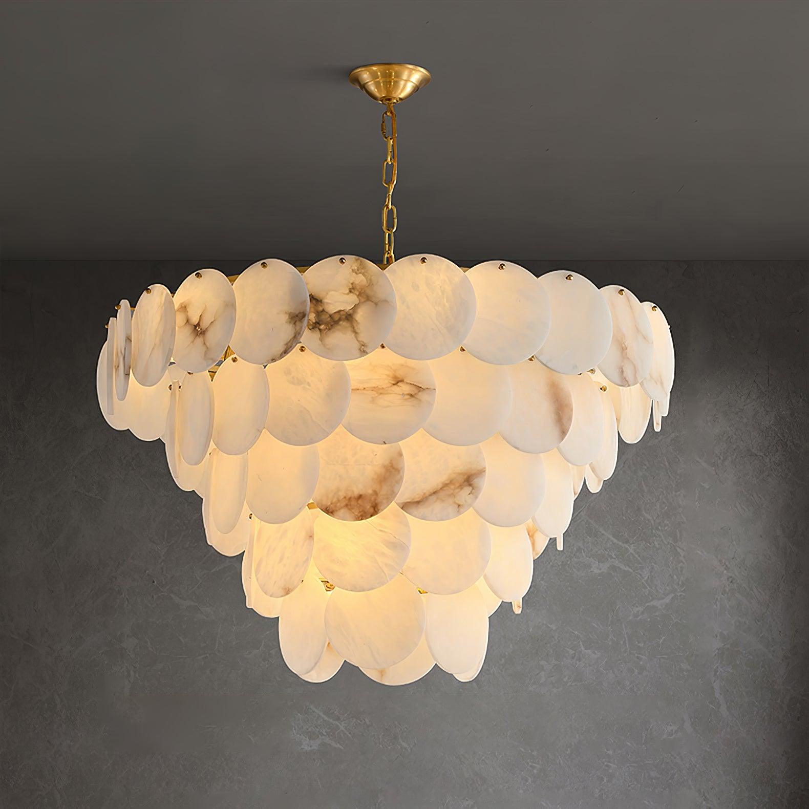 Ulorir Alabaster Chandelier - Letslighting