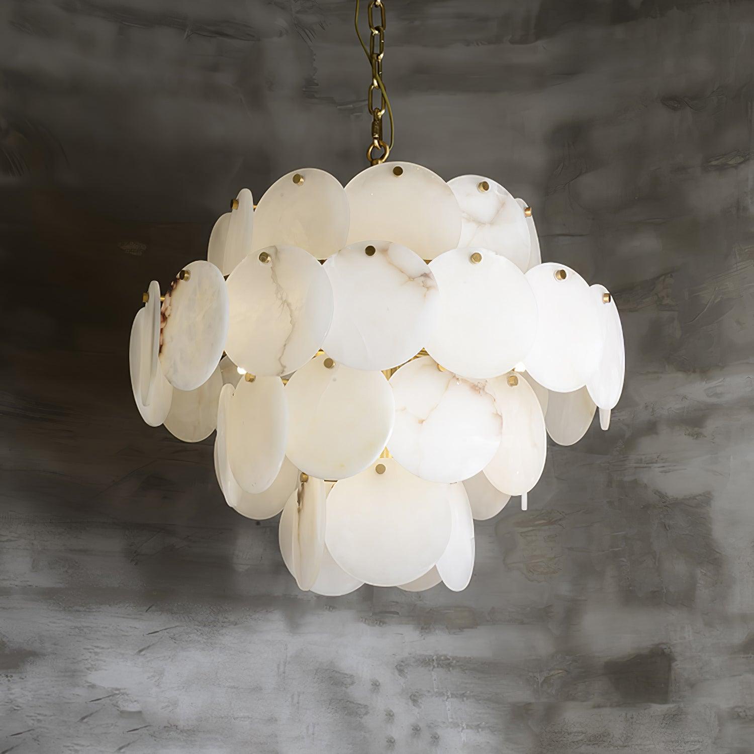 Ulorir Alabaster Chandelier - Letslighting