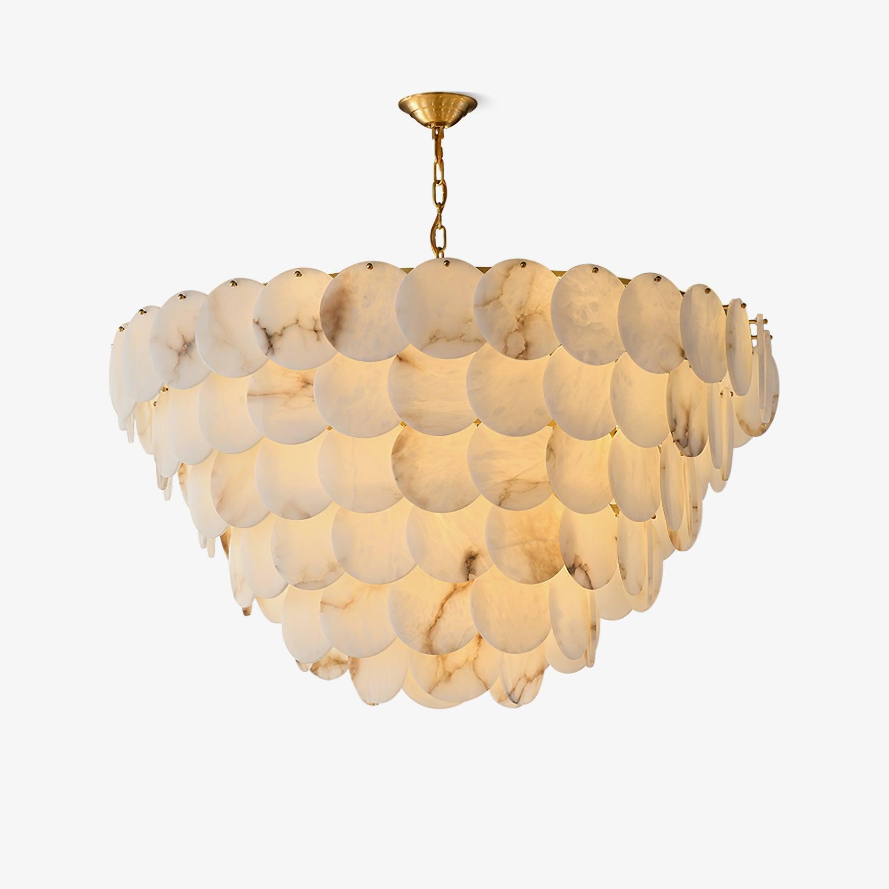 Ulorir Alabaster Chandelier - Letslighting