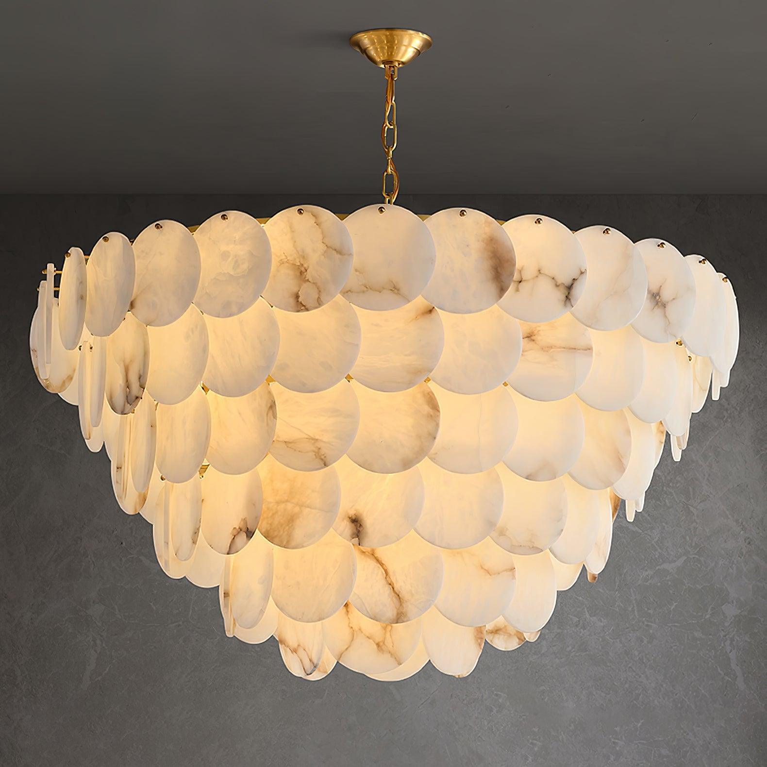 Ulorir Alabaster Chandelier - Letslighting