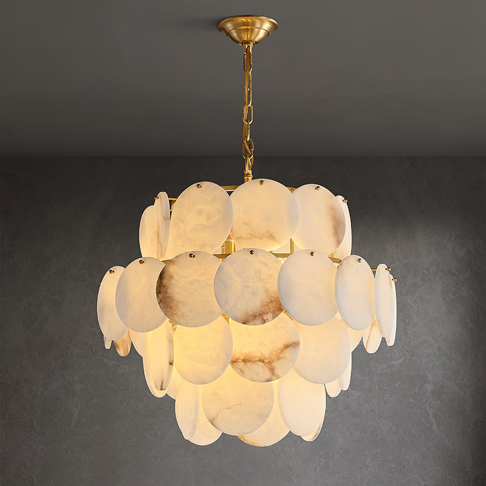 Ulorir Alabaster Chandelier - Letslighting