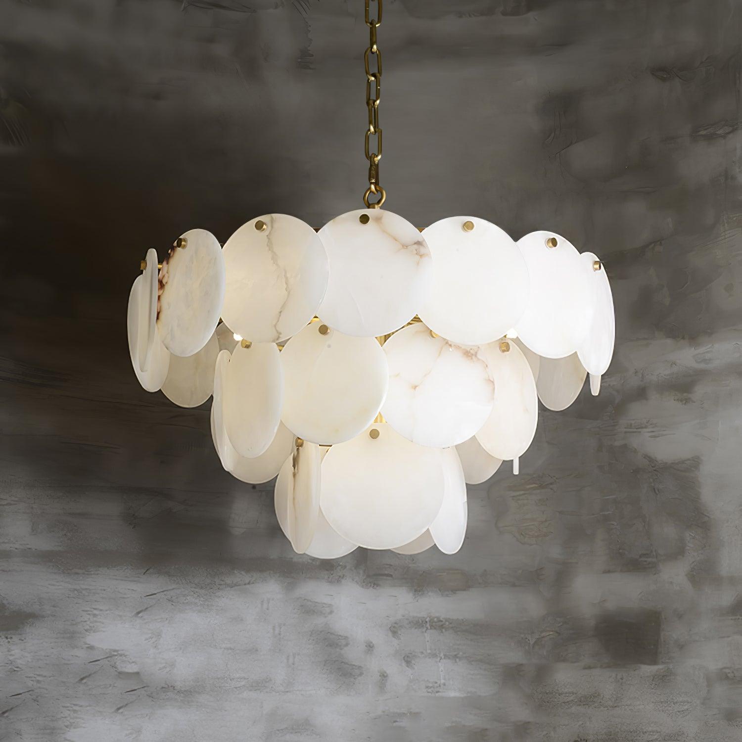 Ulorir Alabaster Chandelier - Letslighting