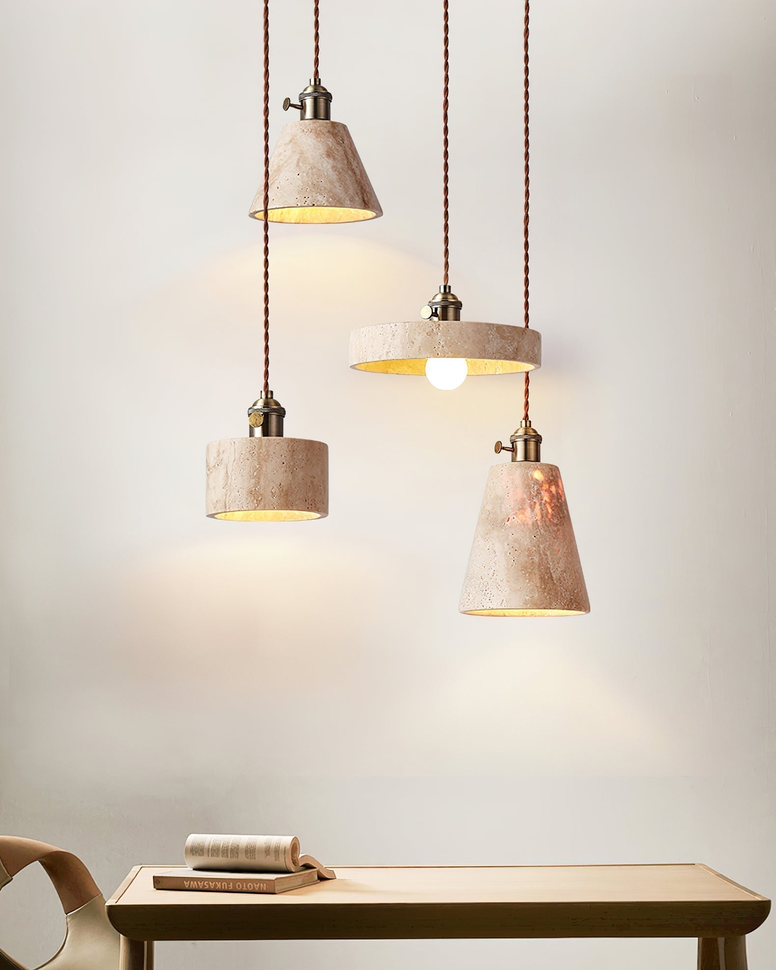 Lysorel Travertine Pendant Light - Letslighting