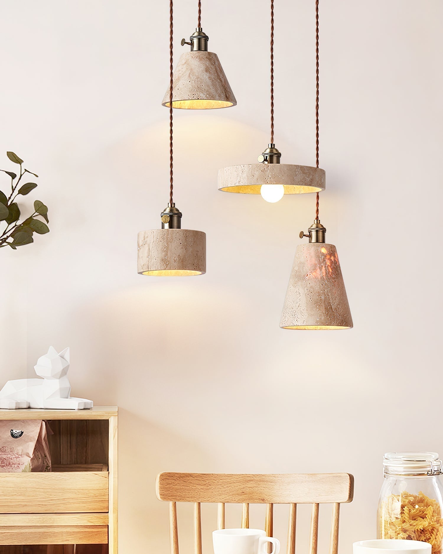 Lysorel Travertine Pendant Light - Letslighting