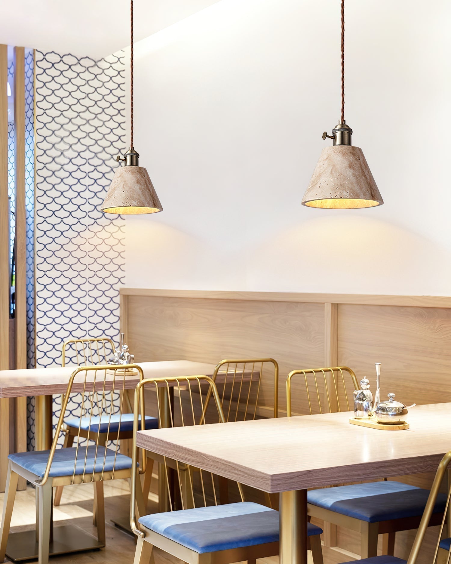 Lysorel Travertine Pendant Light - Letslighting