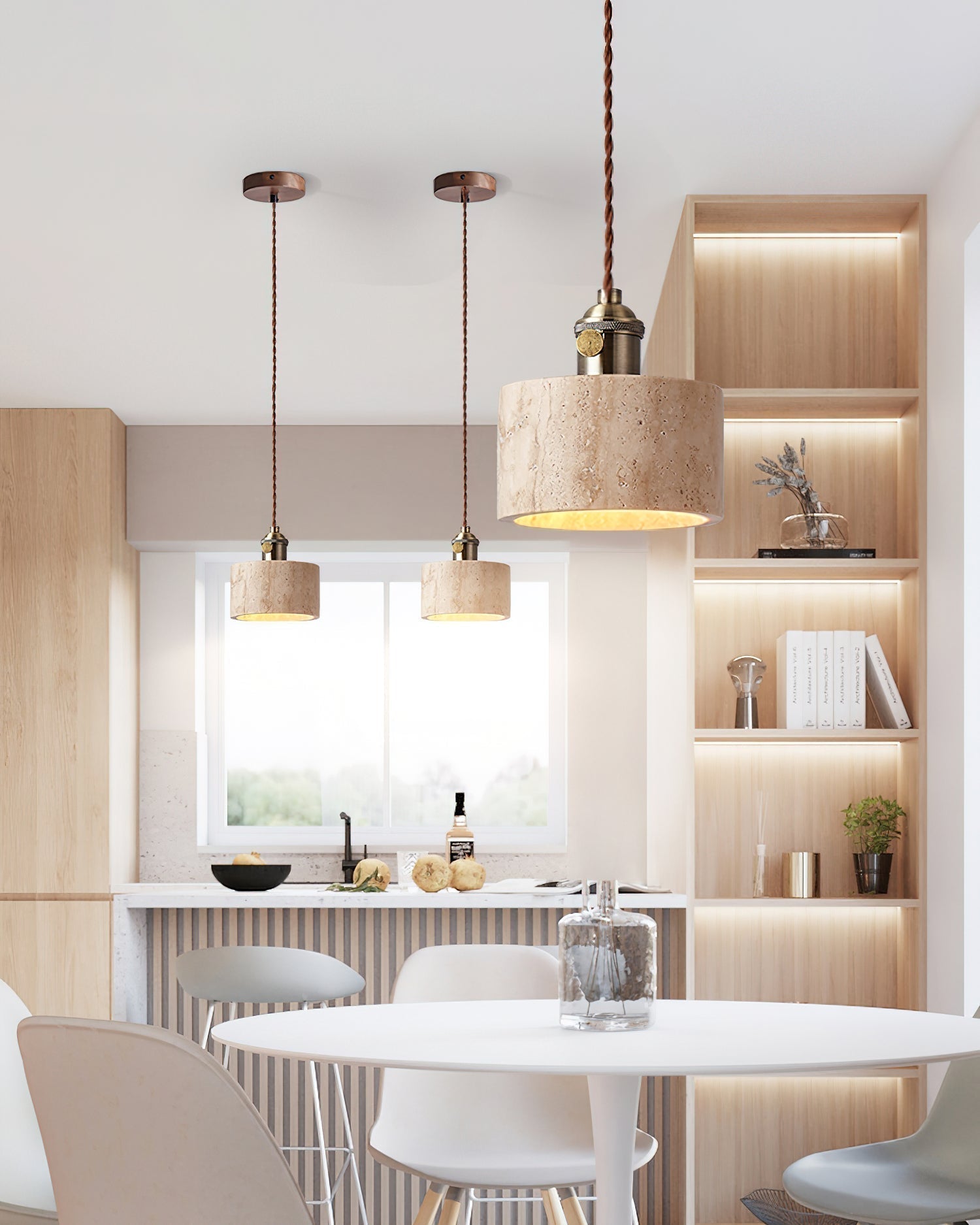Lysorel Travertine Pendant Light - Letslighting