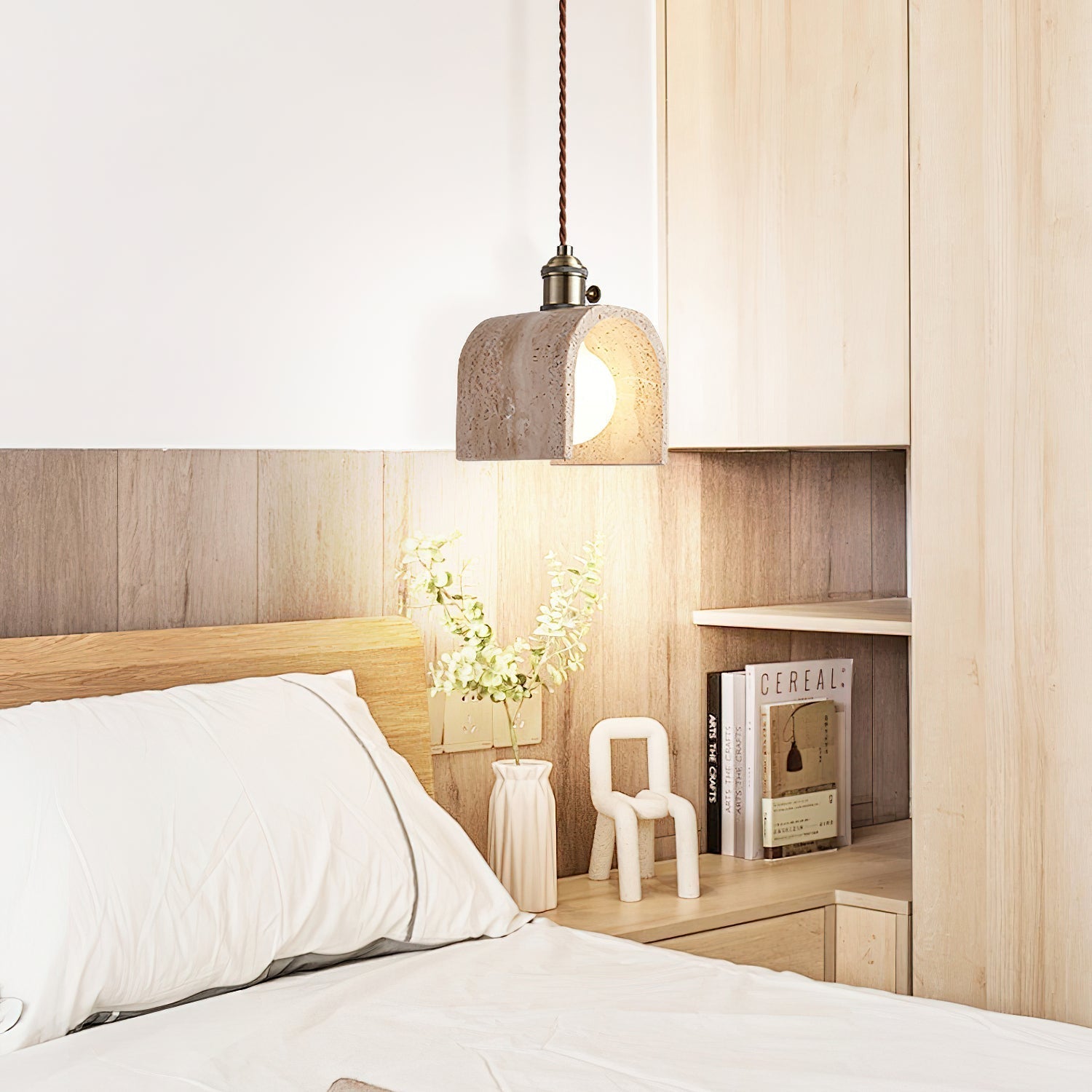 Lysorel Travertine Pendant Light - Letslighting