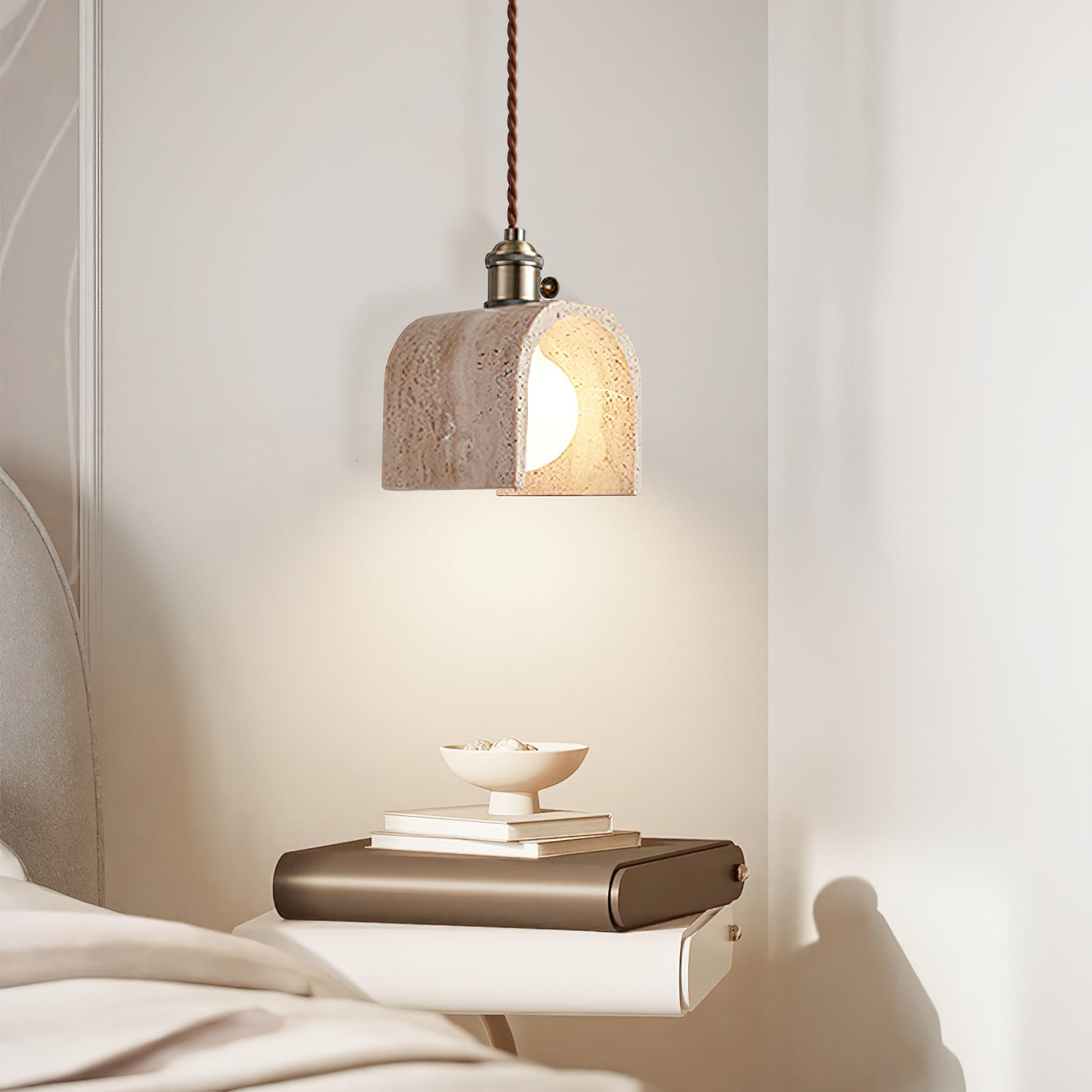 Lysorel Travertine Pendant Light - Letslighting