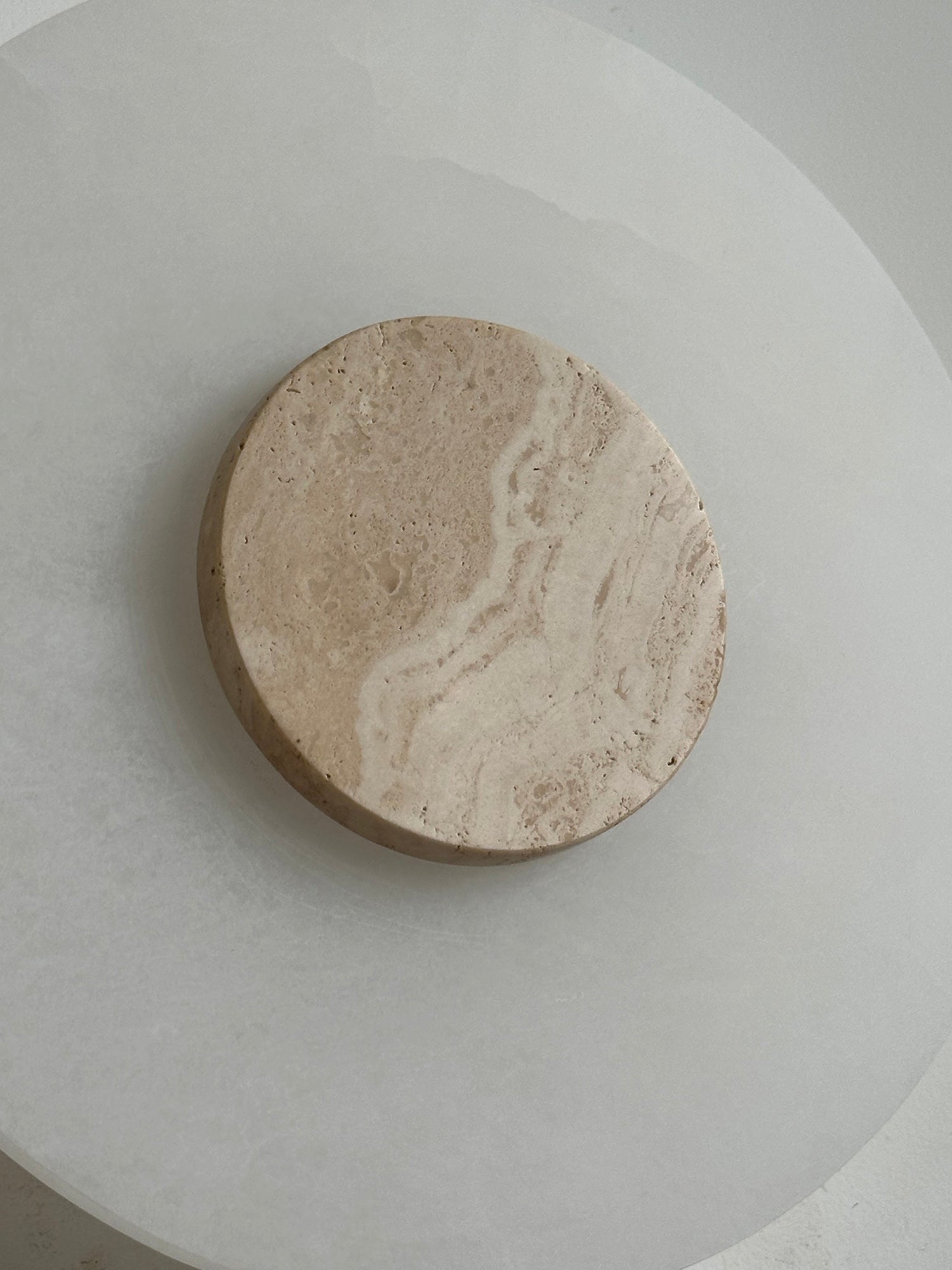 Rauduvyi Modern Minimalist Alabaster Wall Lamp - Lamp Copper