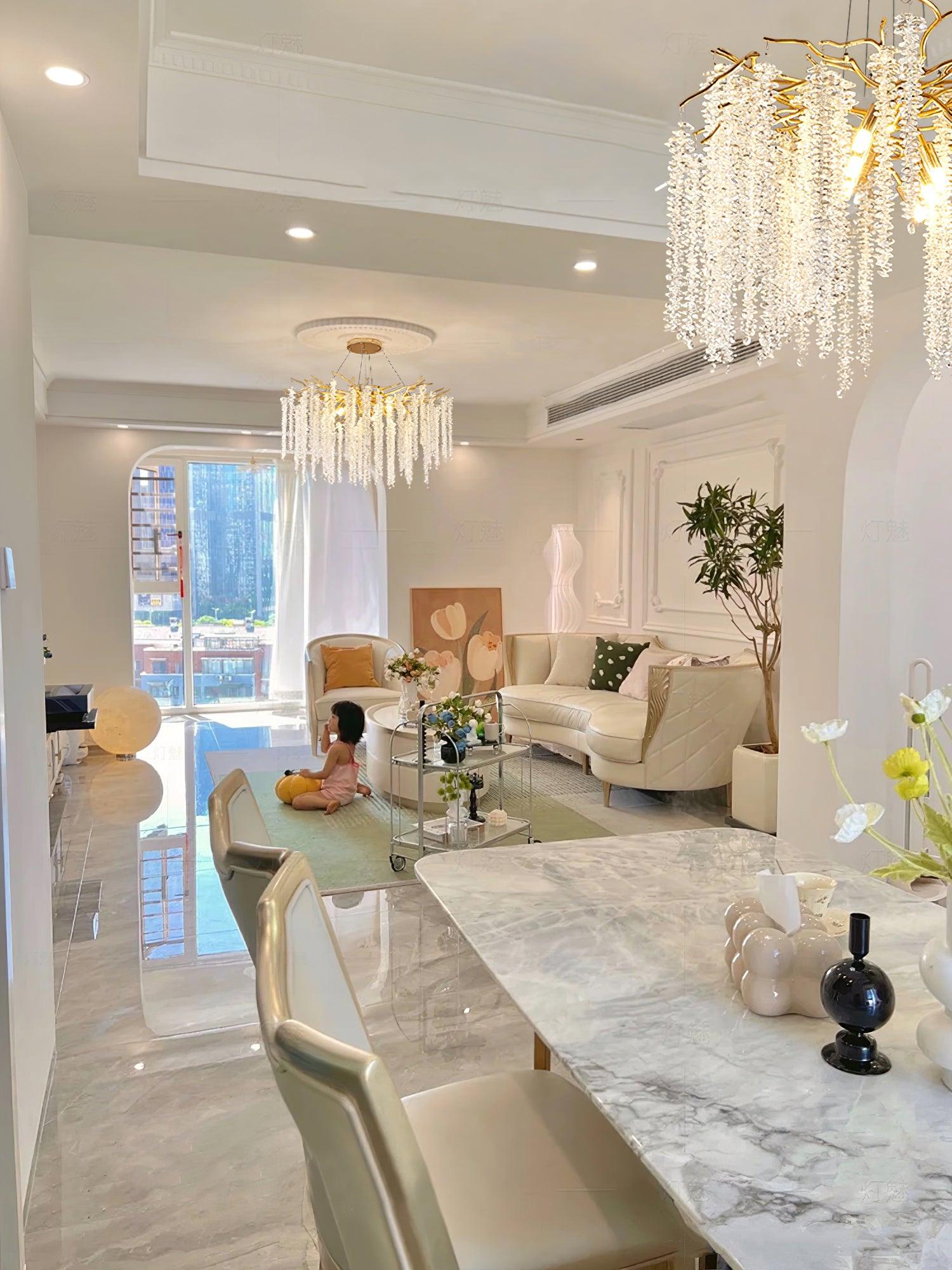 Albero Crystal Chandelier - Letslighting