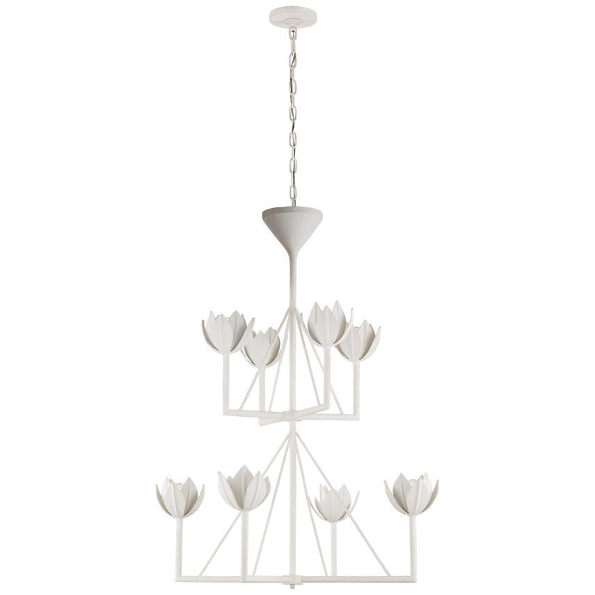 Ulmaris Floral Metal Chandelier - Letslighting