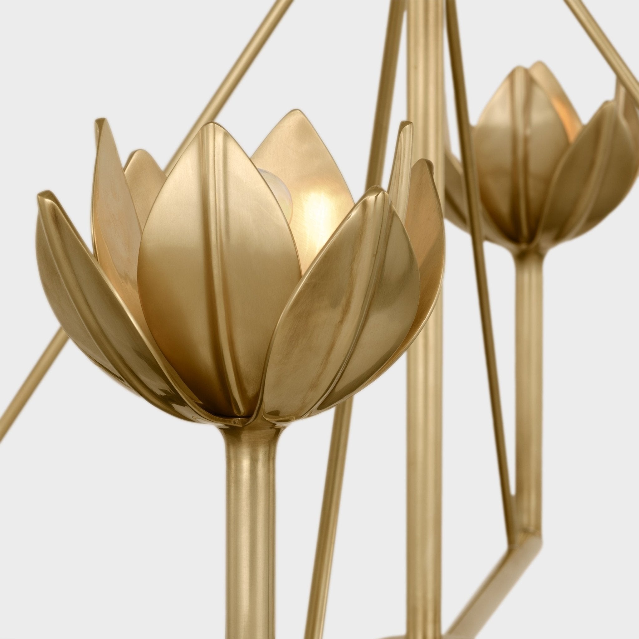 Ulmaris Floral Metal Chandelier - Letslighting