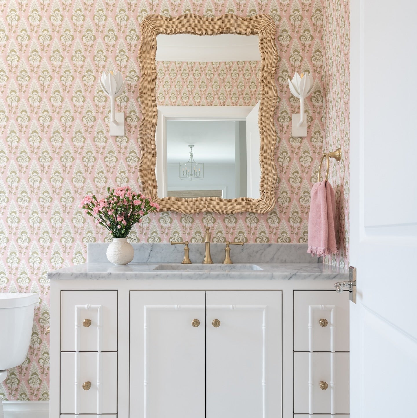 Kristy Lámpara de Pared con Flor