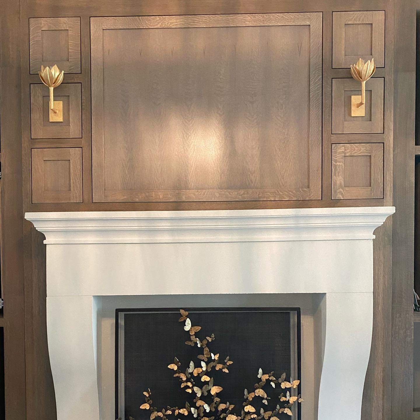 Kristy Lámpara de Pared con Flor