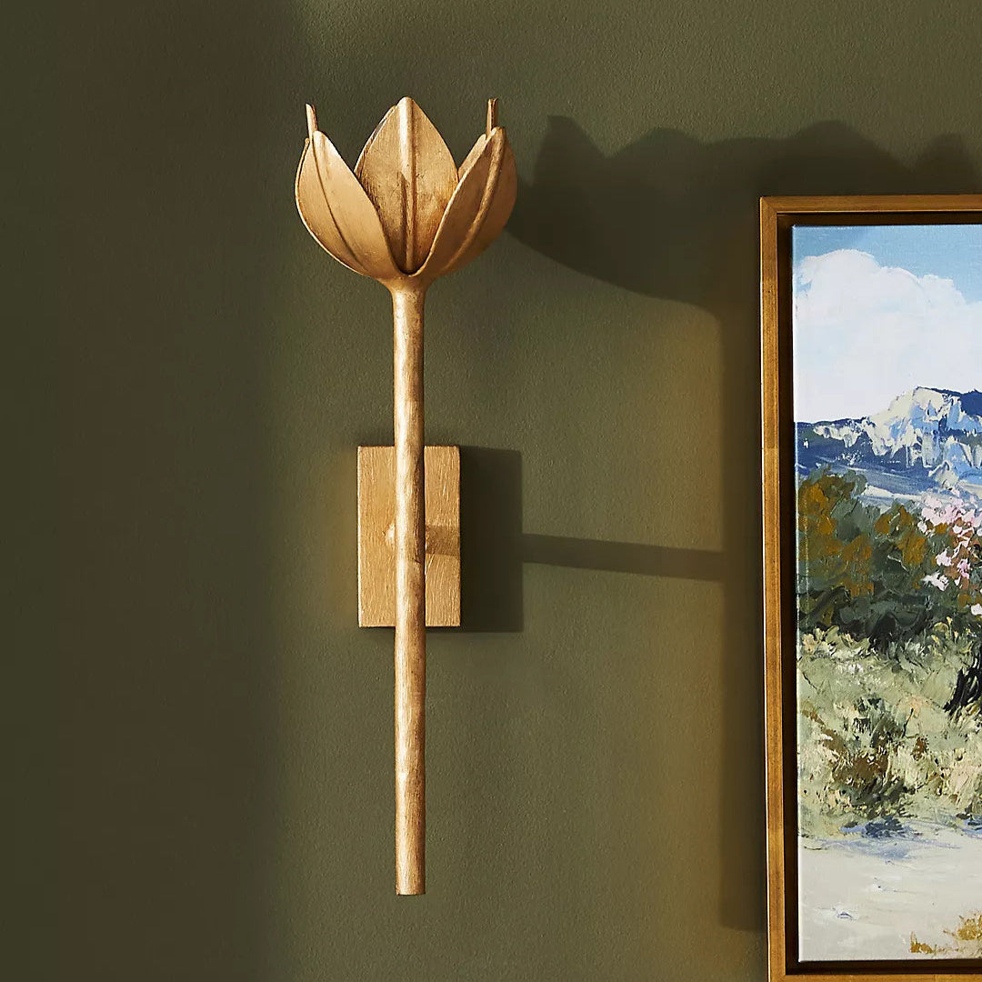 Kristy Lámpara de Pared con Flor