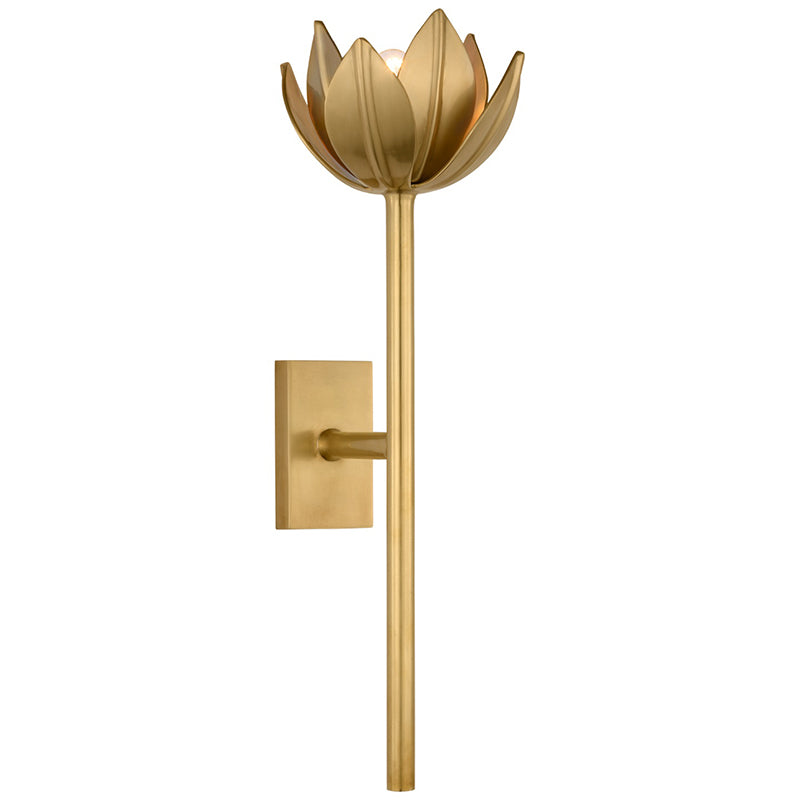 Ulfuvyn Modern Minimalist Brass Wall Lamp - Lamp Copper