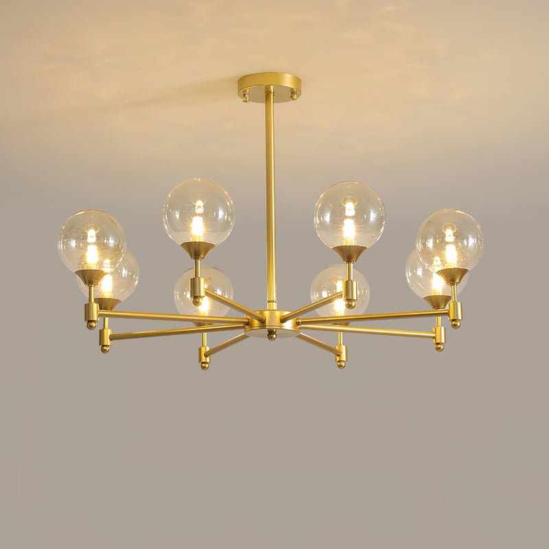 Solara Elegant Glass Chandelier - Letslighting