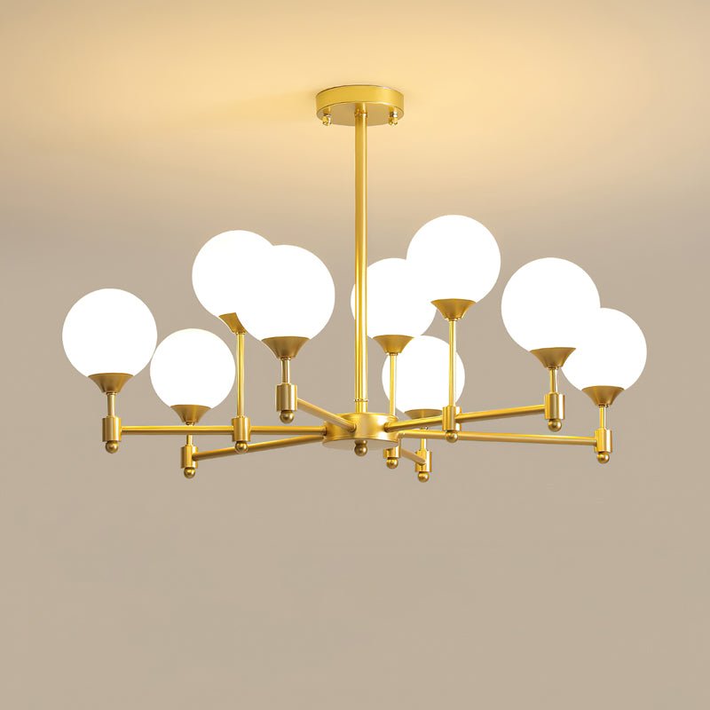 Solara Elegant Glass Chandelier - Letslighting
