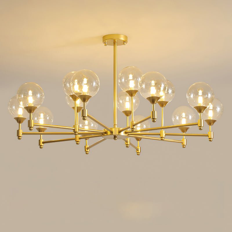 Solara Elegant Glass Chandelier - Letslighting