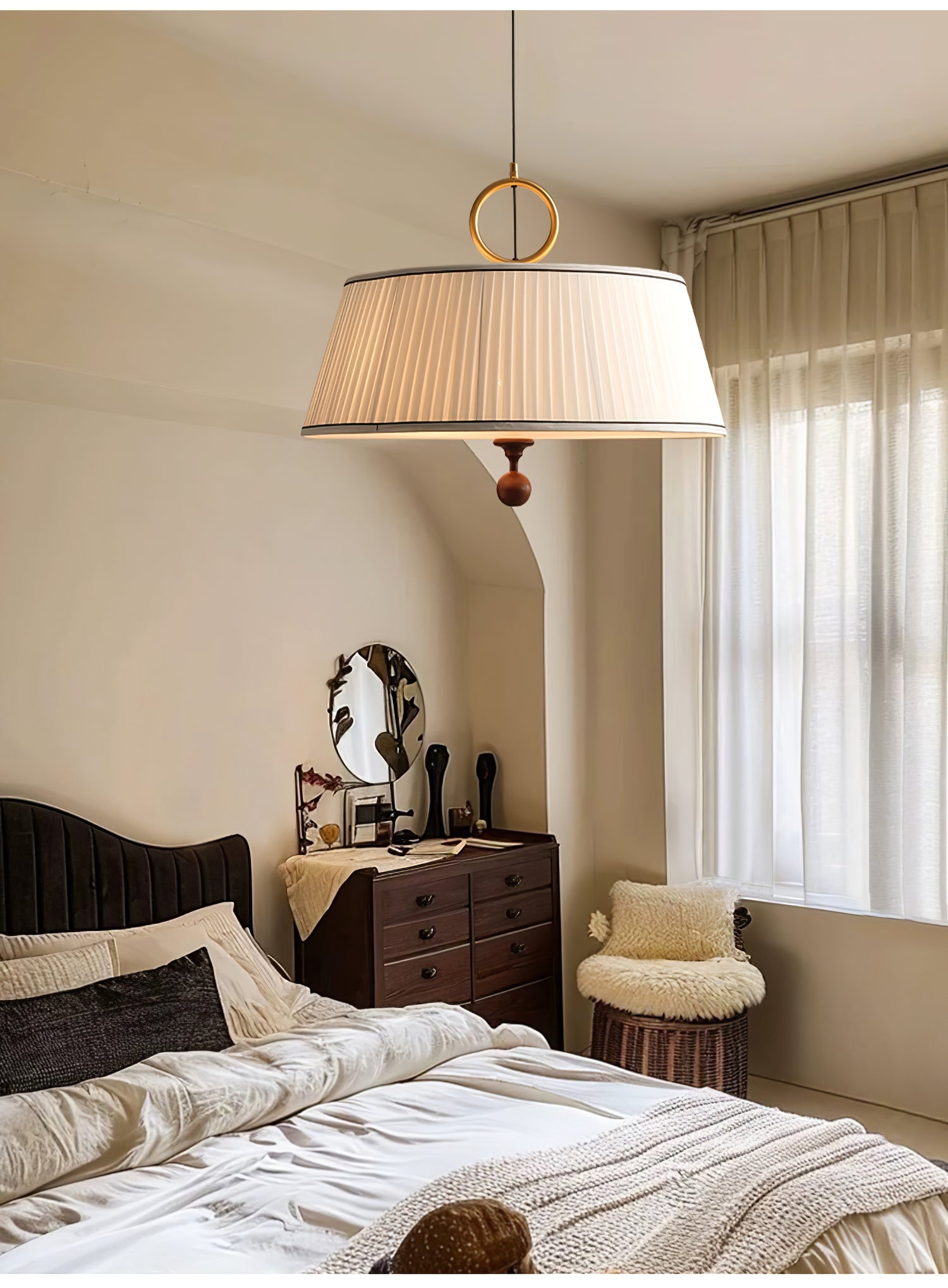 Alina Fabric Pendant Lamp - Letslighting