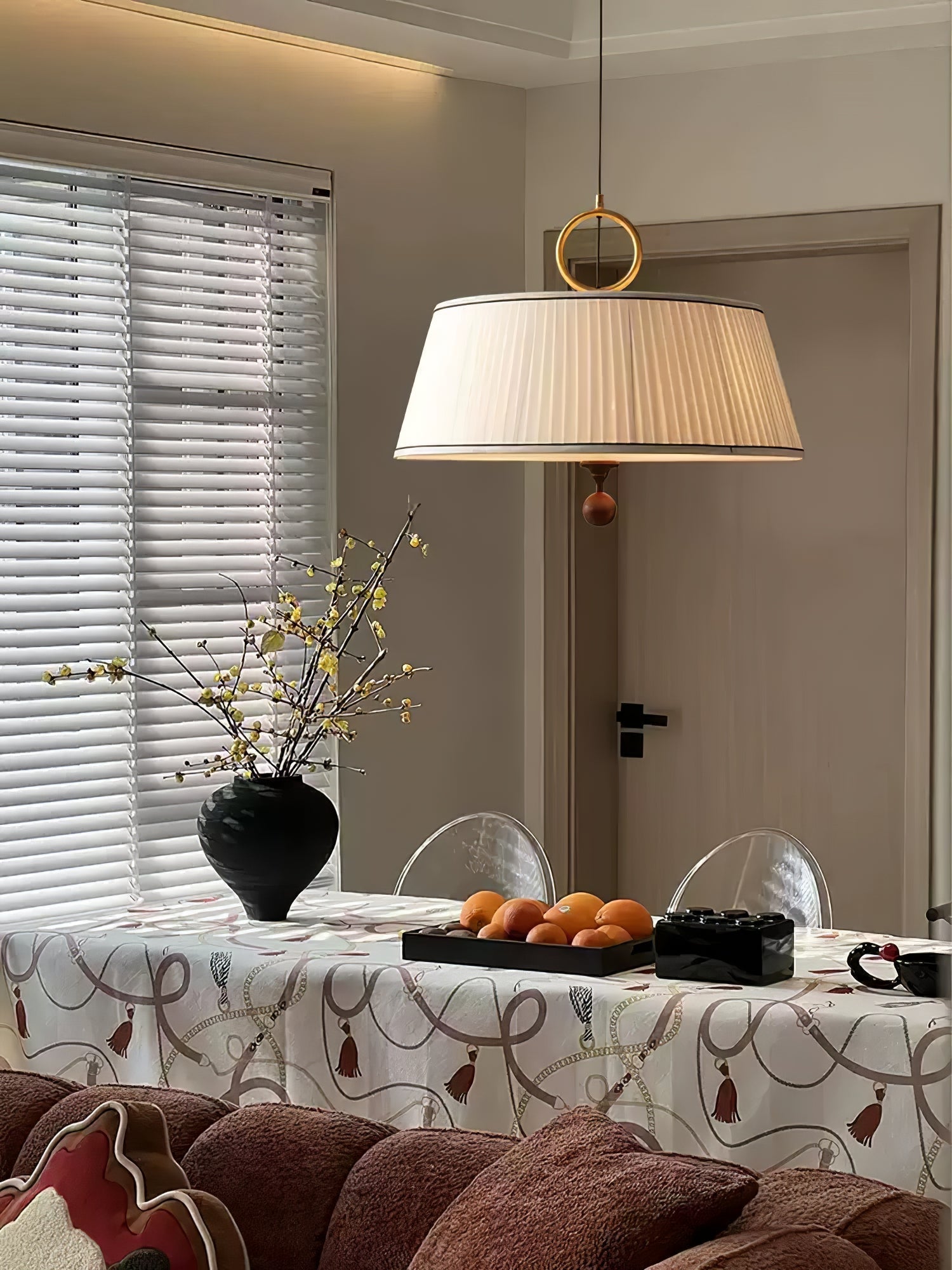 Alina Fabric Pendant Lamp - Letslighting
