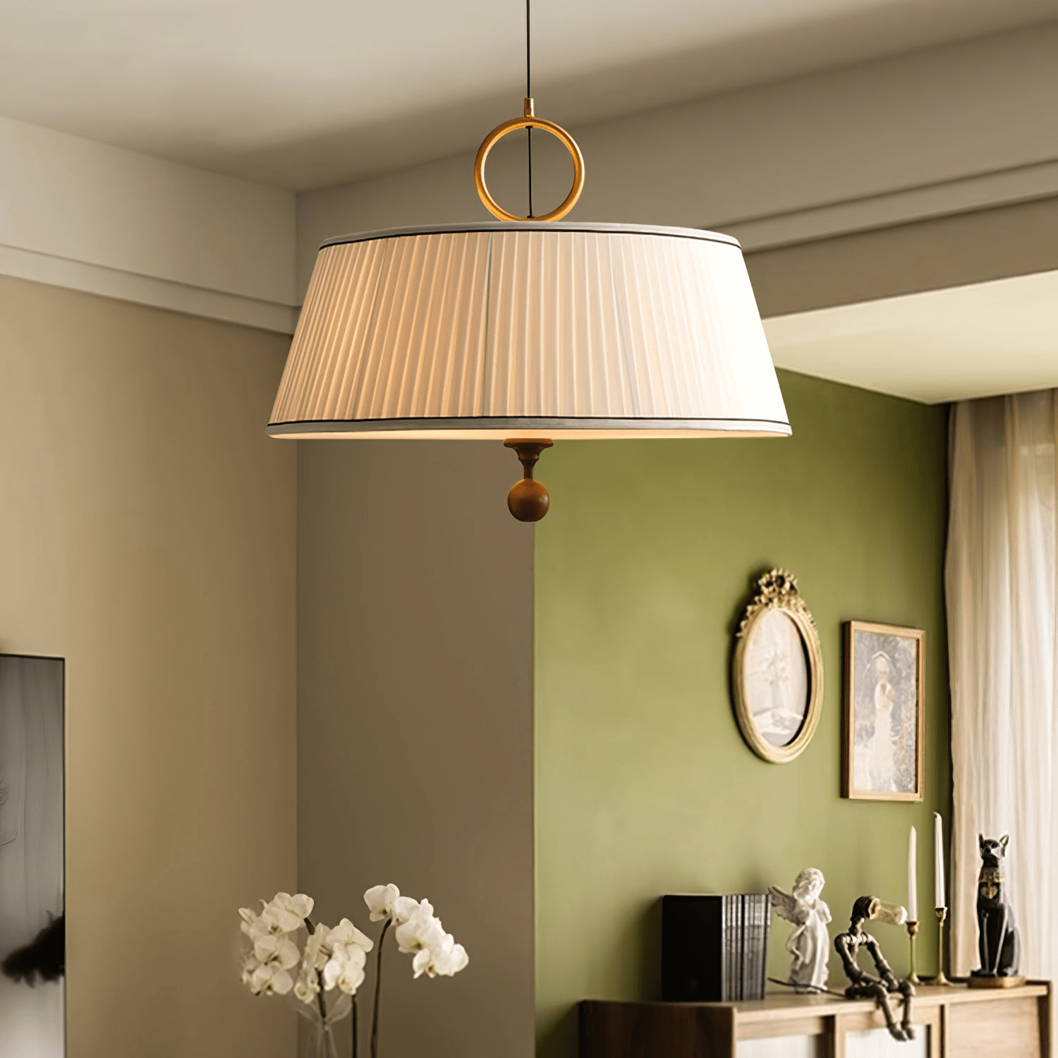Alina Fabric Pendant Lamp - Letslighting