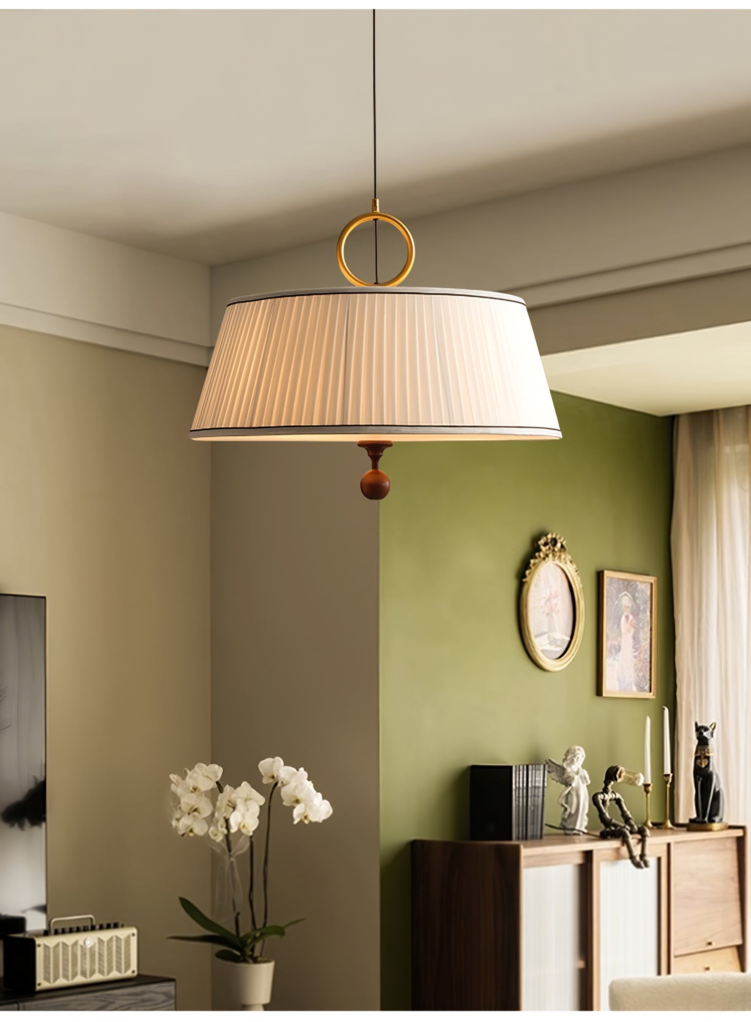 Alina Fabric Pendant Lamp - Letslighting