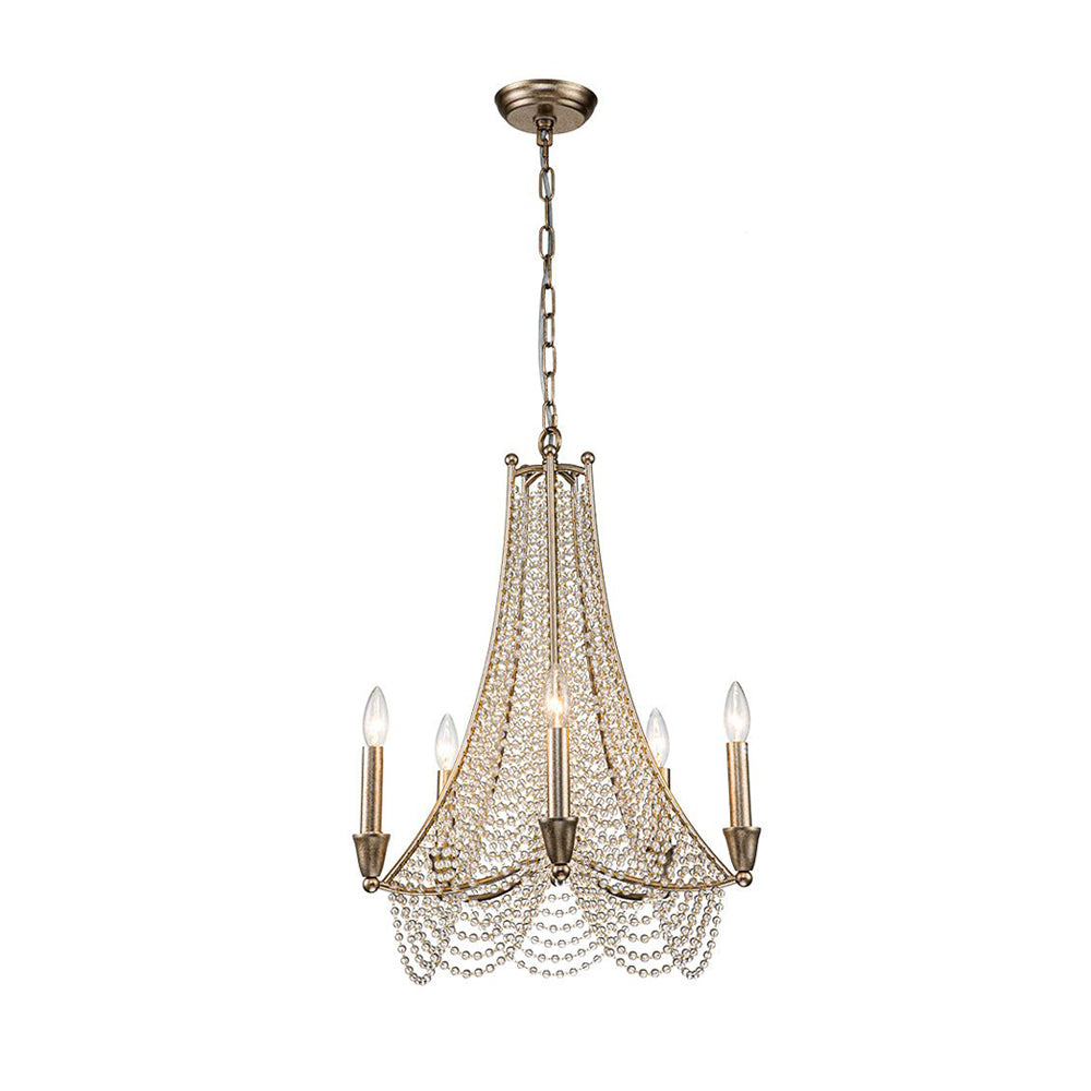 Zoruvyn Postmodern Luxury Crystal Chandelier - Lamp Copper